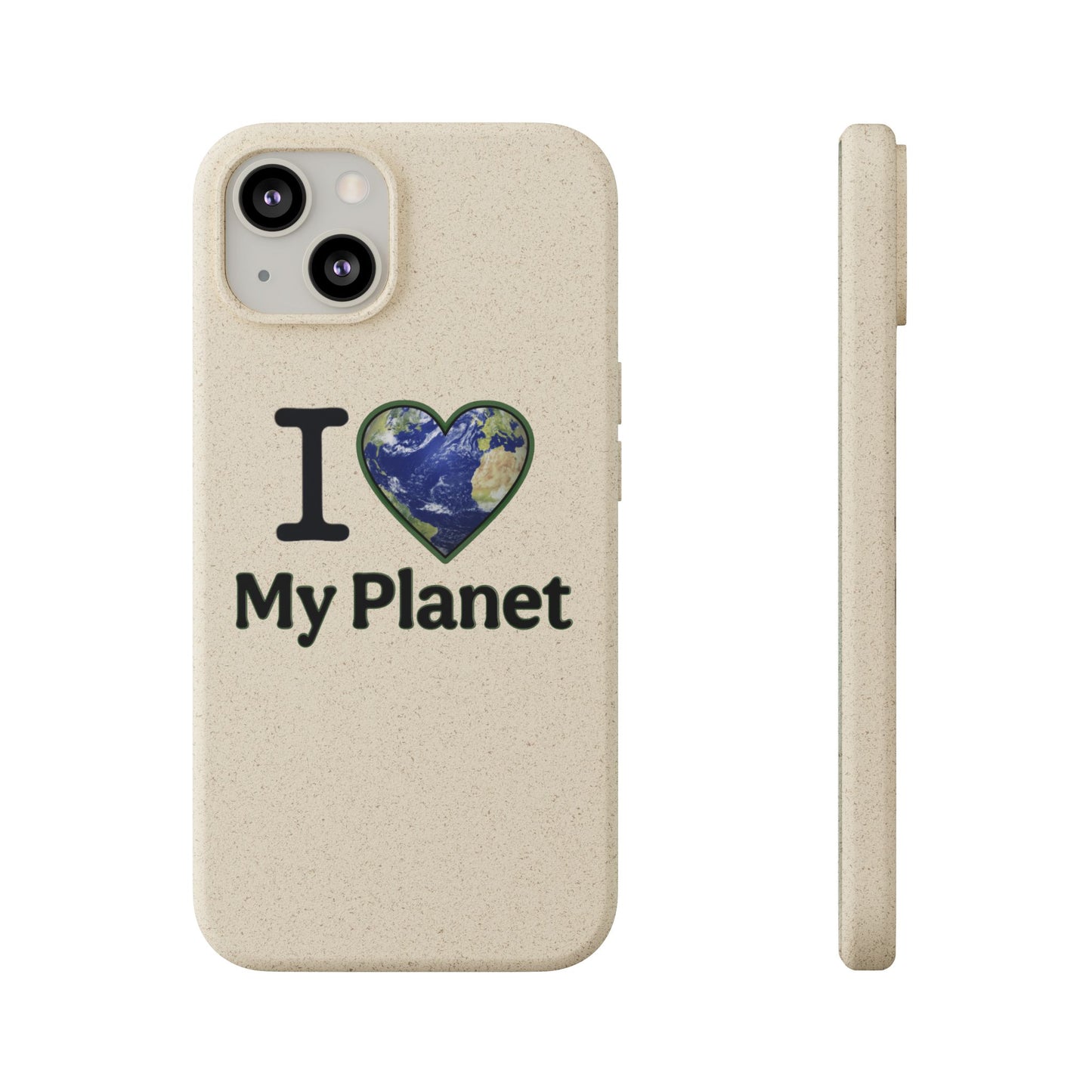 Eco-Friendly iPhone Case - I ❤️ My Planet