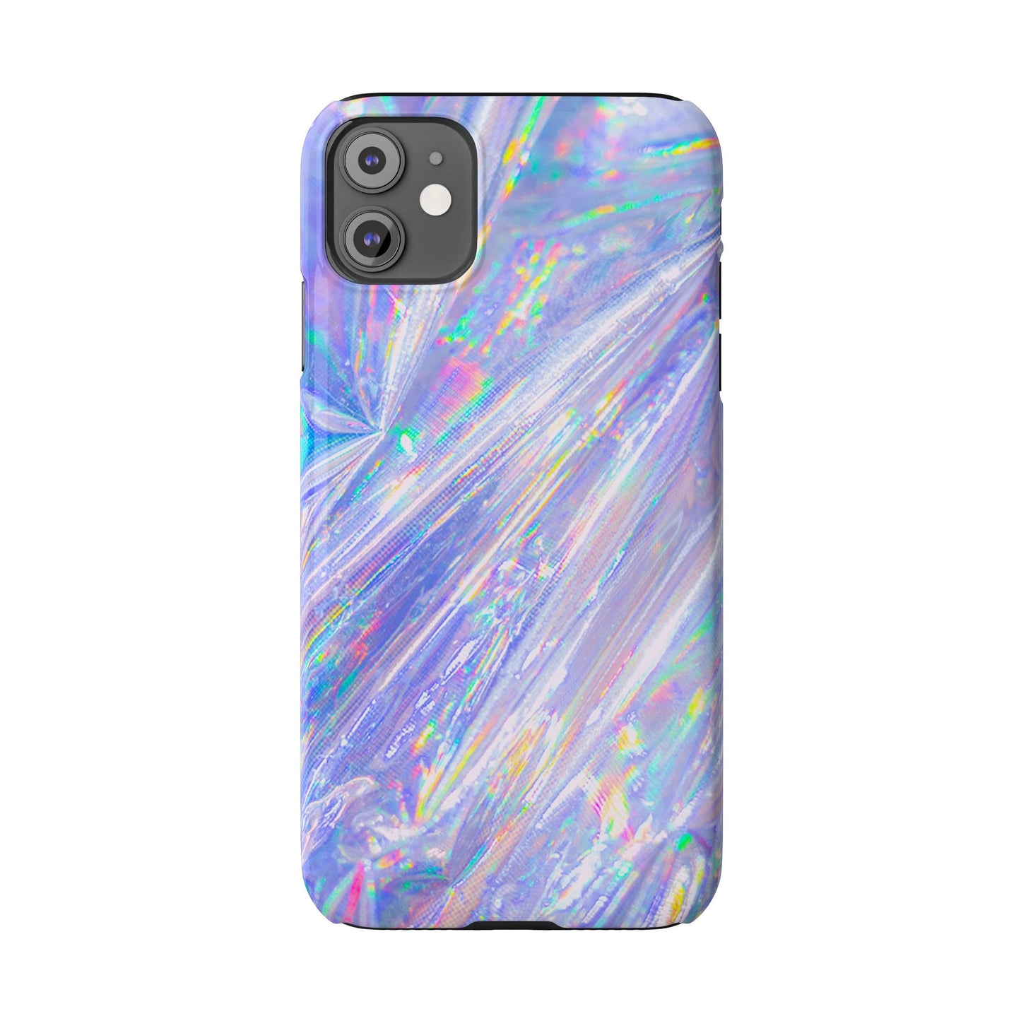 Iridescent Slim Phone Case - Holographic Design for Trendy Protection