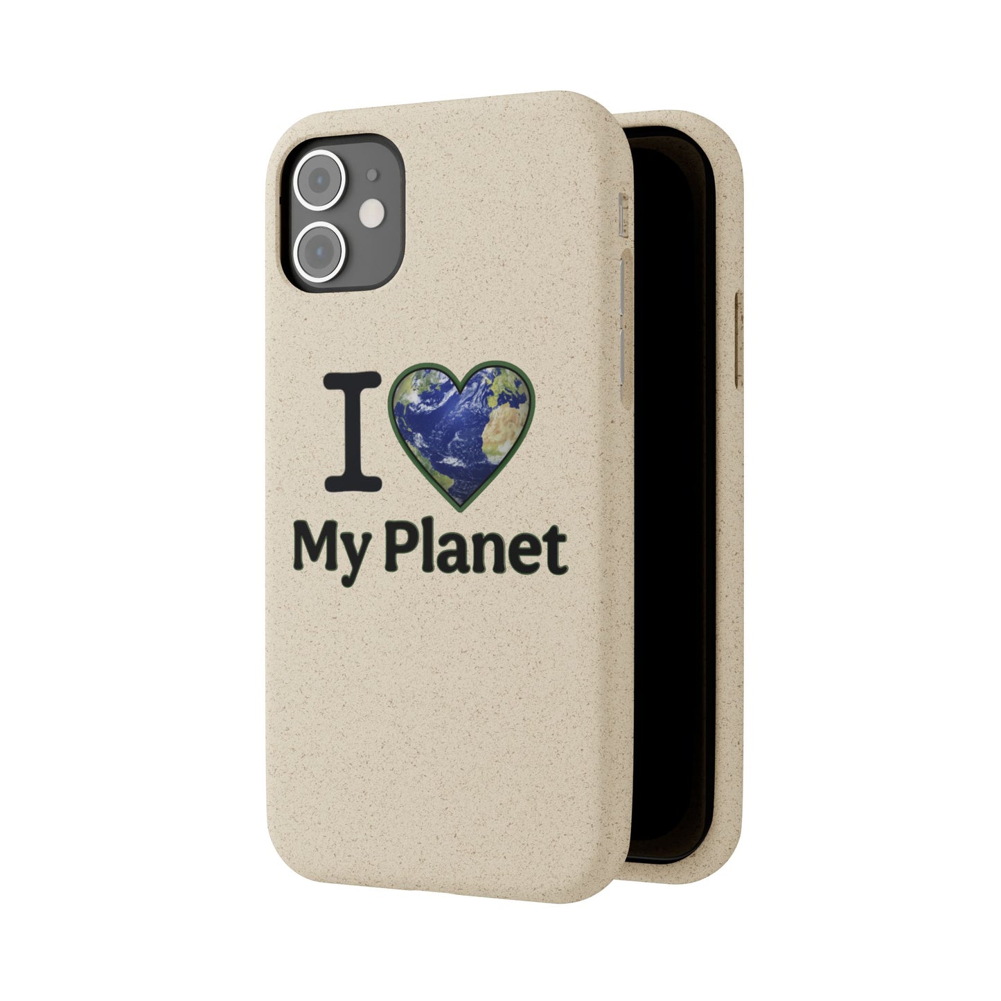 Eco-Friendly iPhone Case - I ❤️ My Planet
