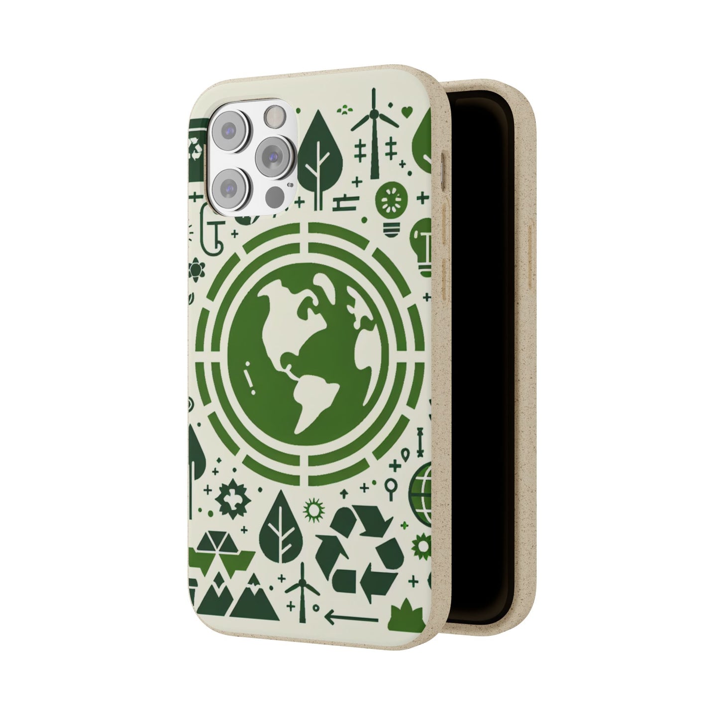 Eco-Friendly Biodegradable Phone Case - Earth & Nature Design