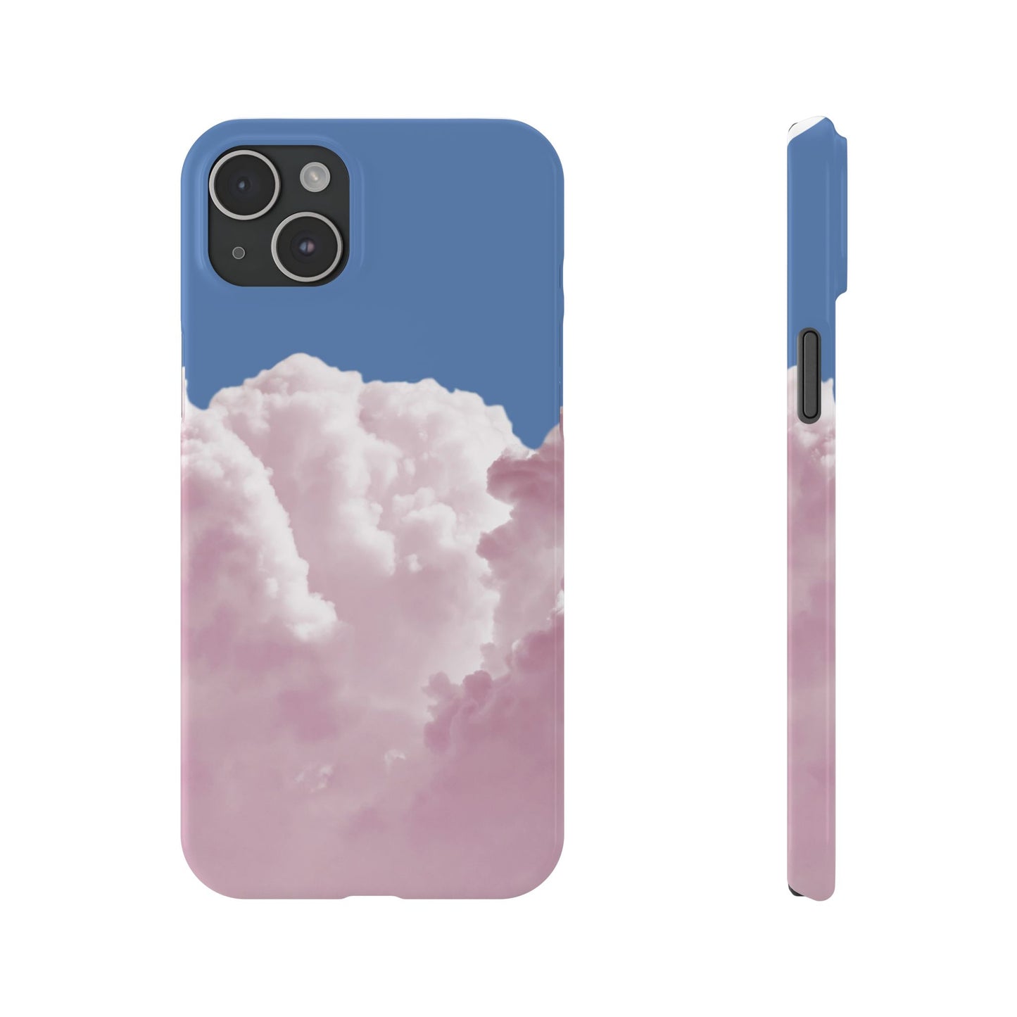 Pastel Cloud Slim Phone Case - Aesthetic Phone Accessory for Dreamers