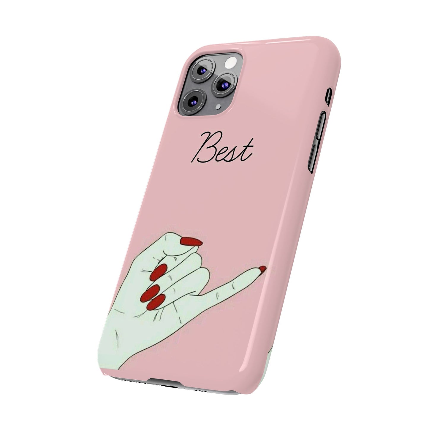 Best Slim Phone Case – Chic Nail Art Design for Trendsetters