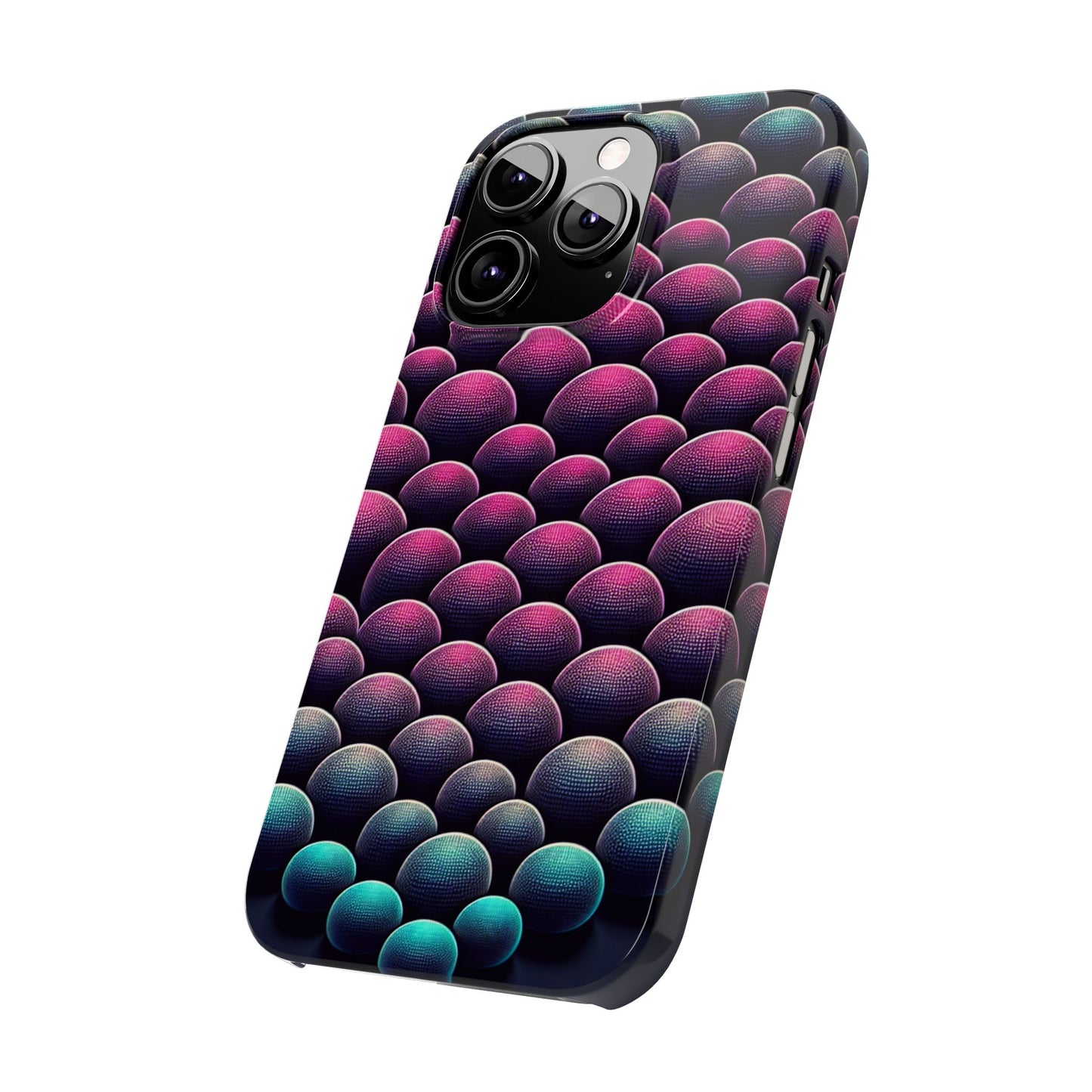 Artistic Slim Phone Case - Geometric Pattern for Modern Aesthetics