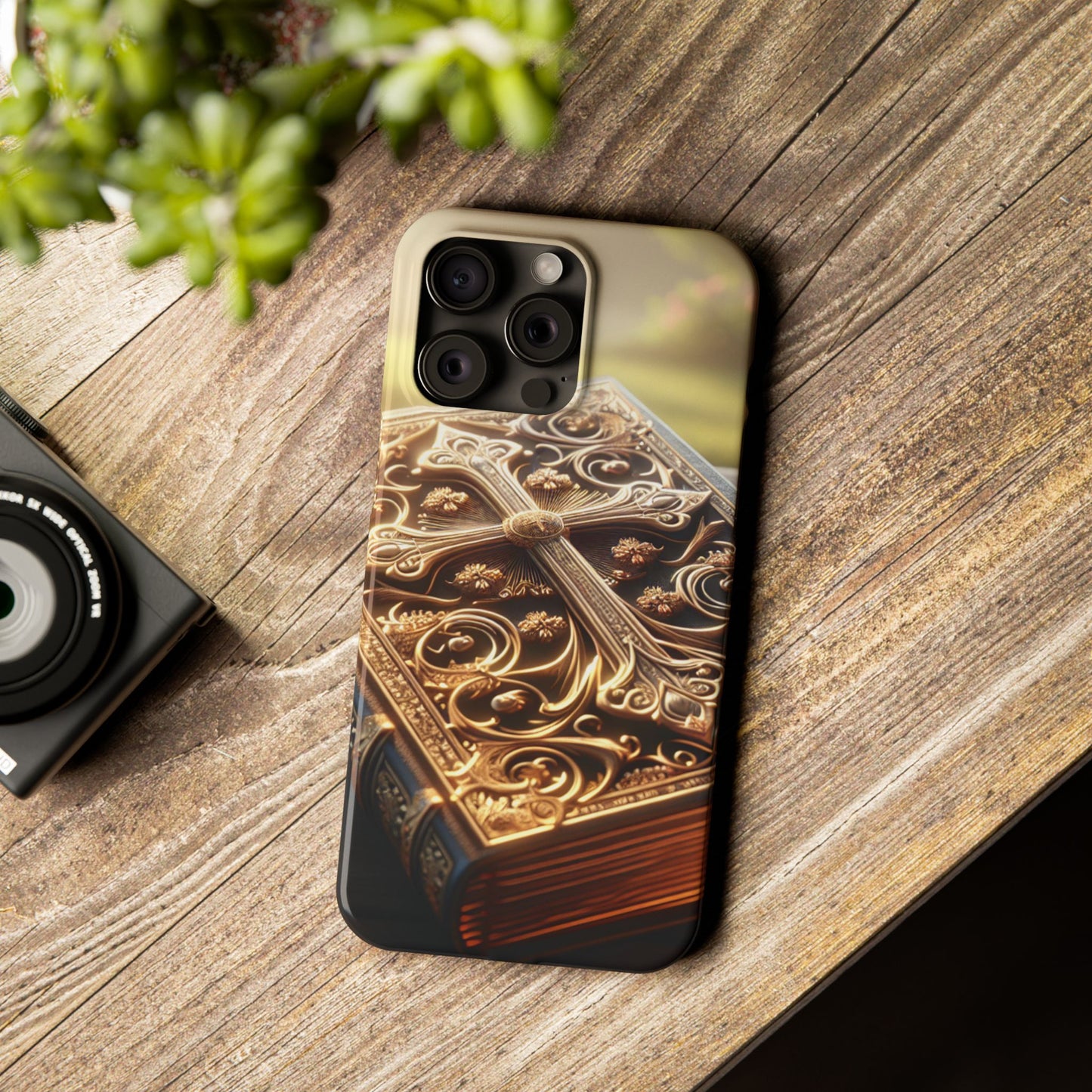 Bible Phone Case - Vintage Bible Design