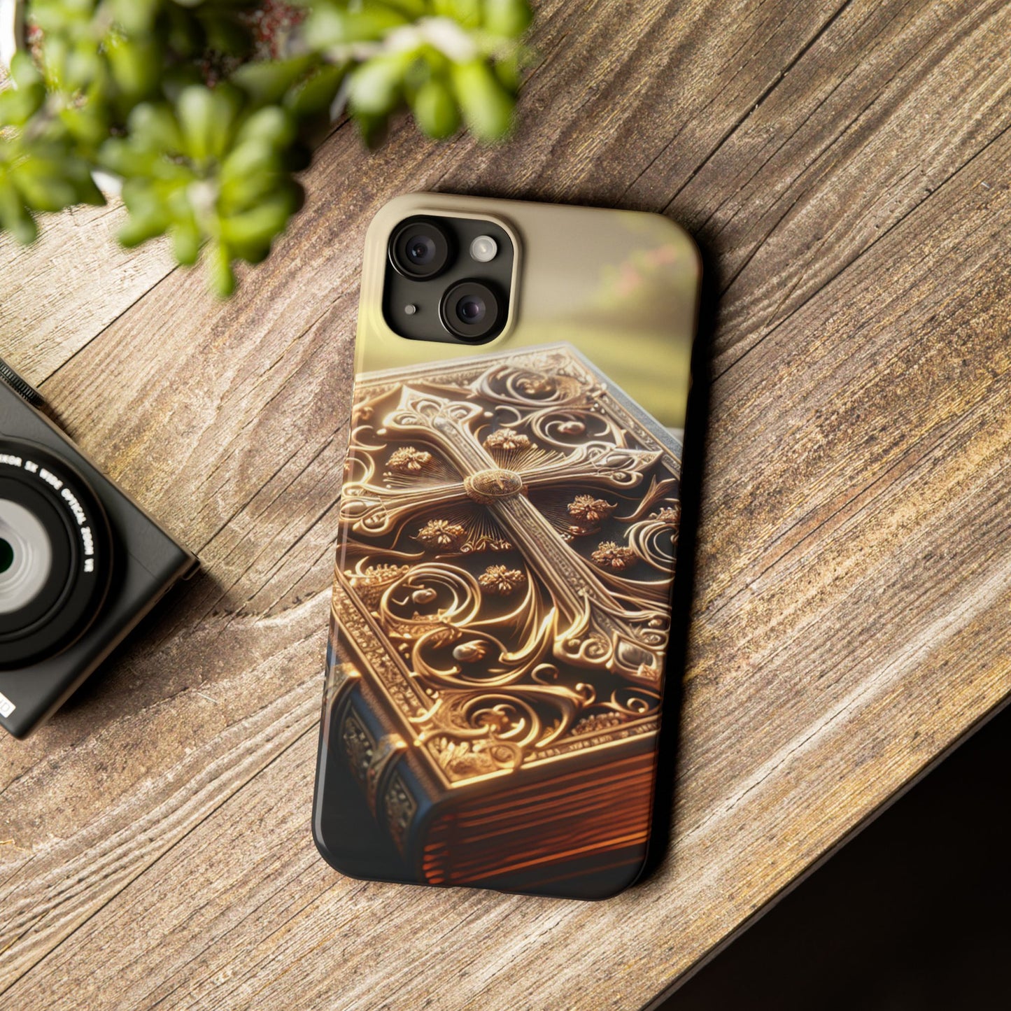 Bible Phone Case - Vintage Bible Design