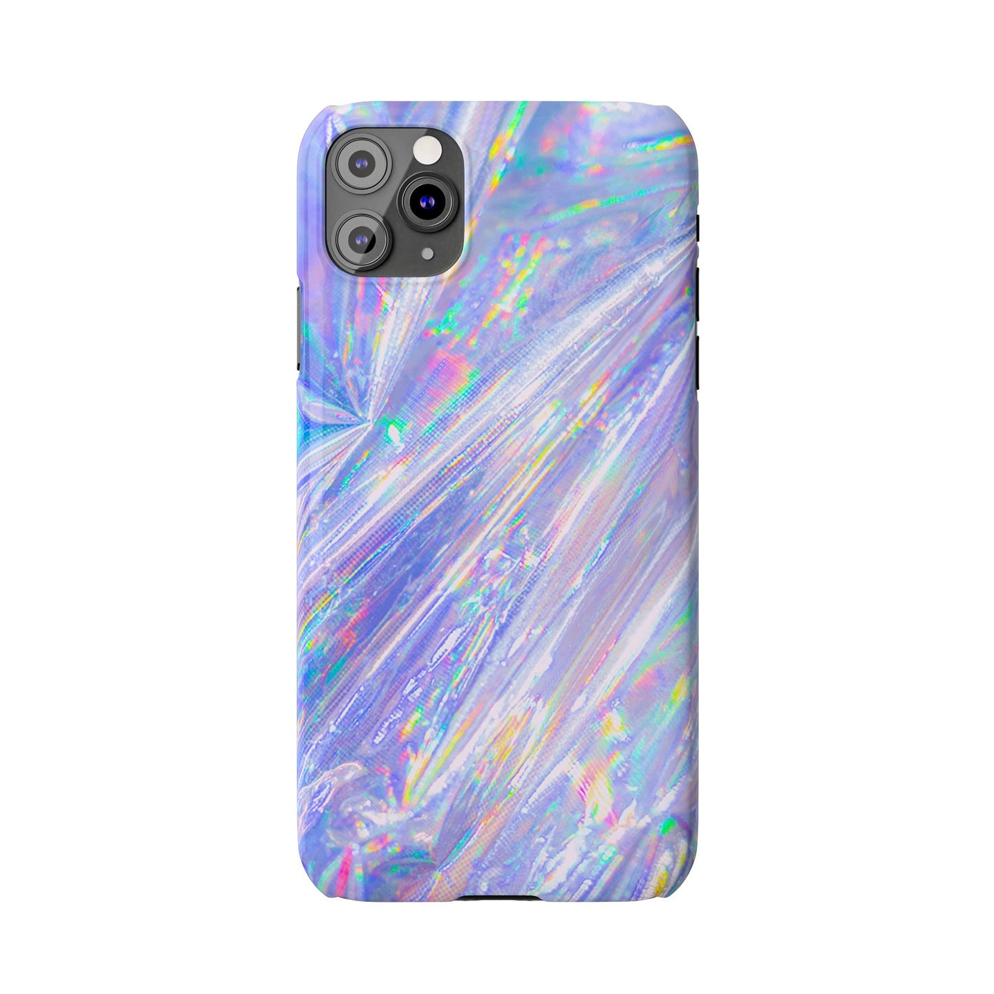 Iridescent Slim Phone Case - Holographic Design for Trendy Protection
