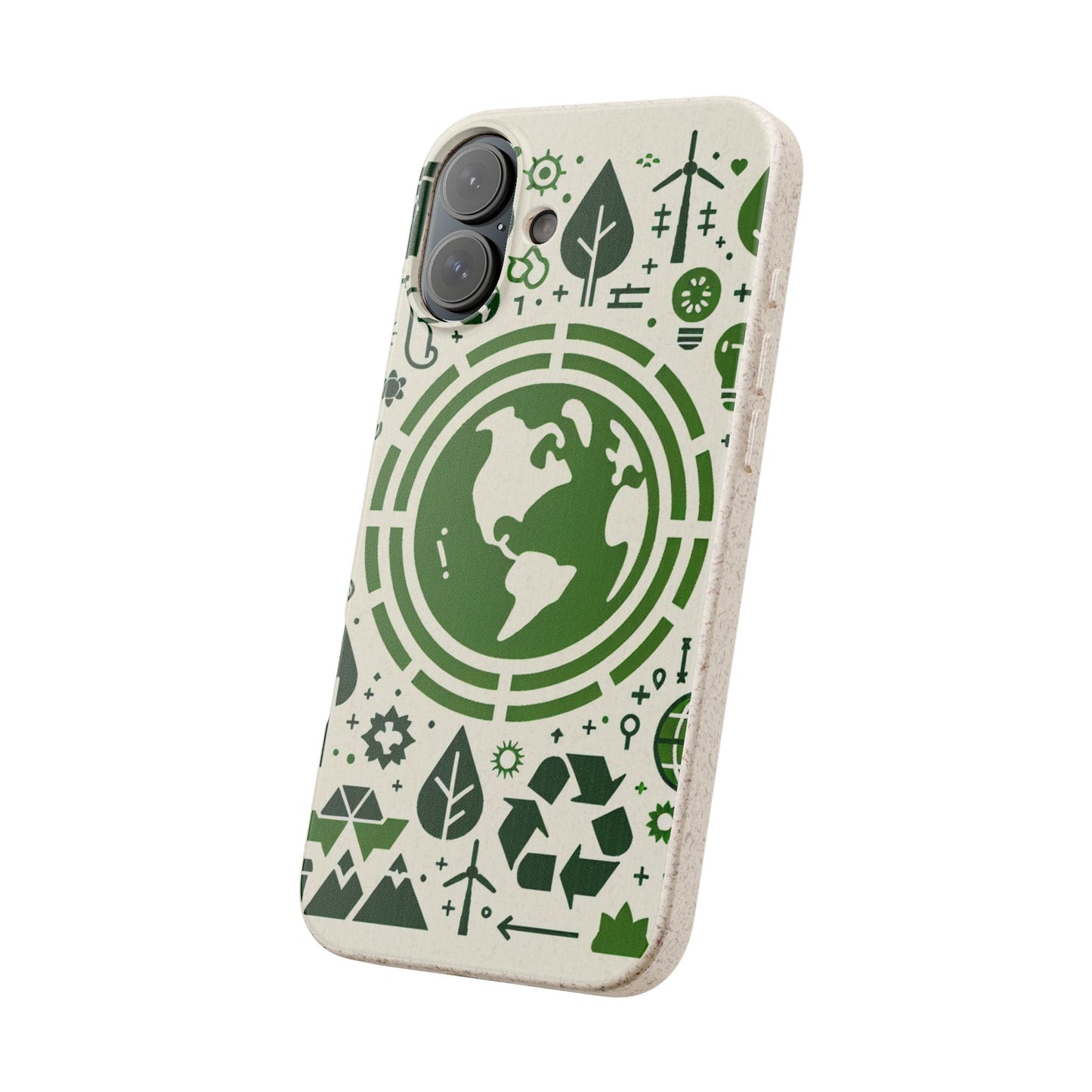 Eco-Friendly Biodegradable Phone Case - Earth & Nature Design