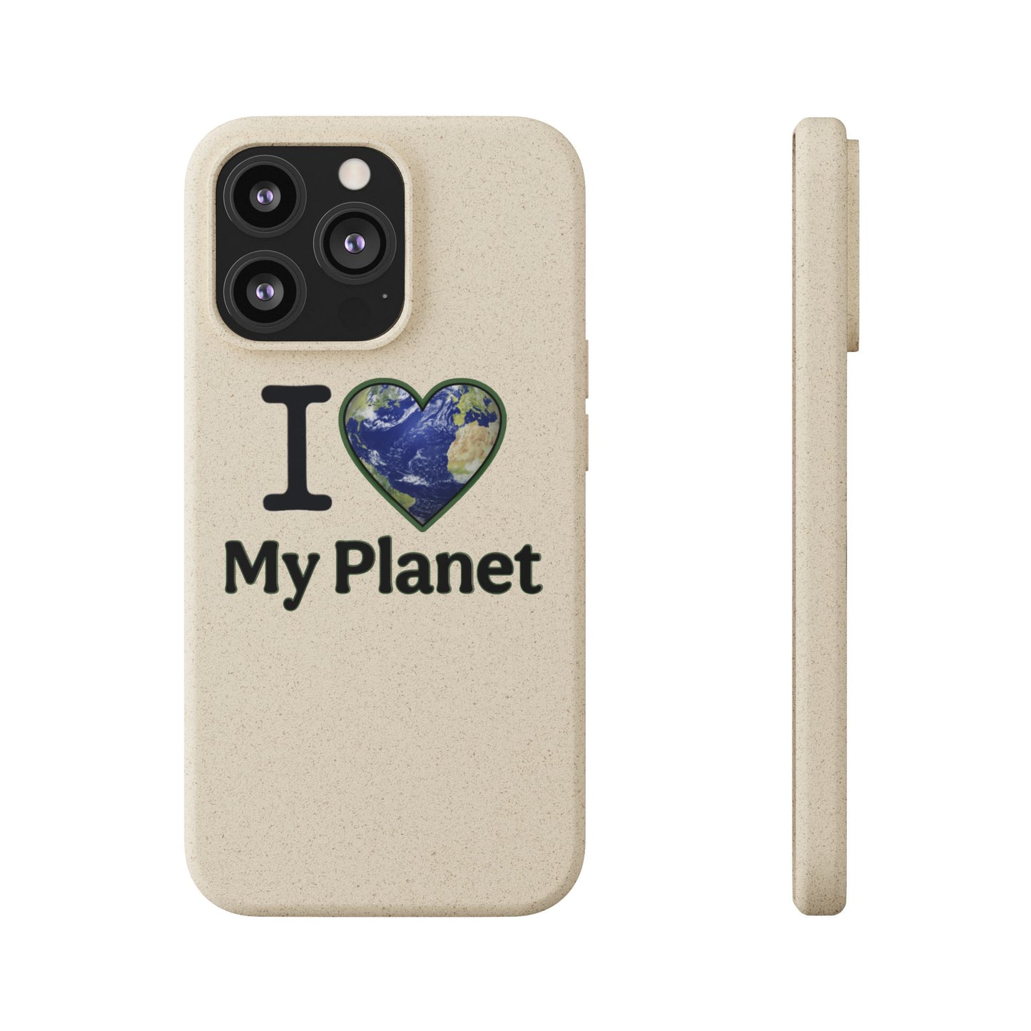 Eco-Friendly iPhone Case - I ❤️ My Planet