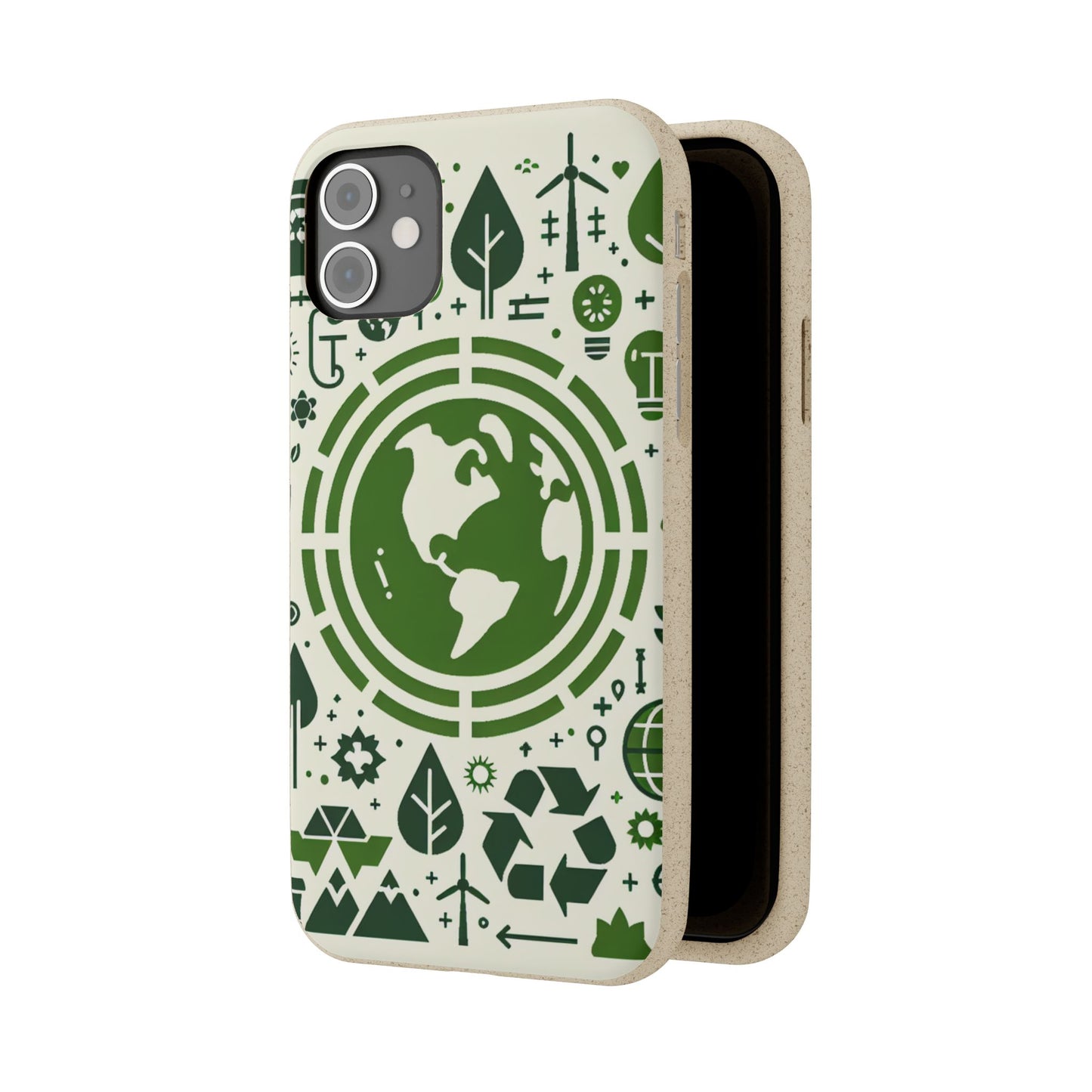 Eco-Friendly Biodegradable Phone Case - Earth & Nature Design
