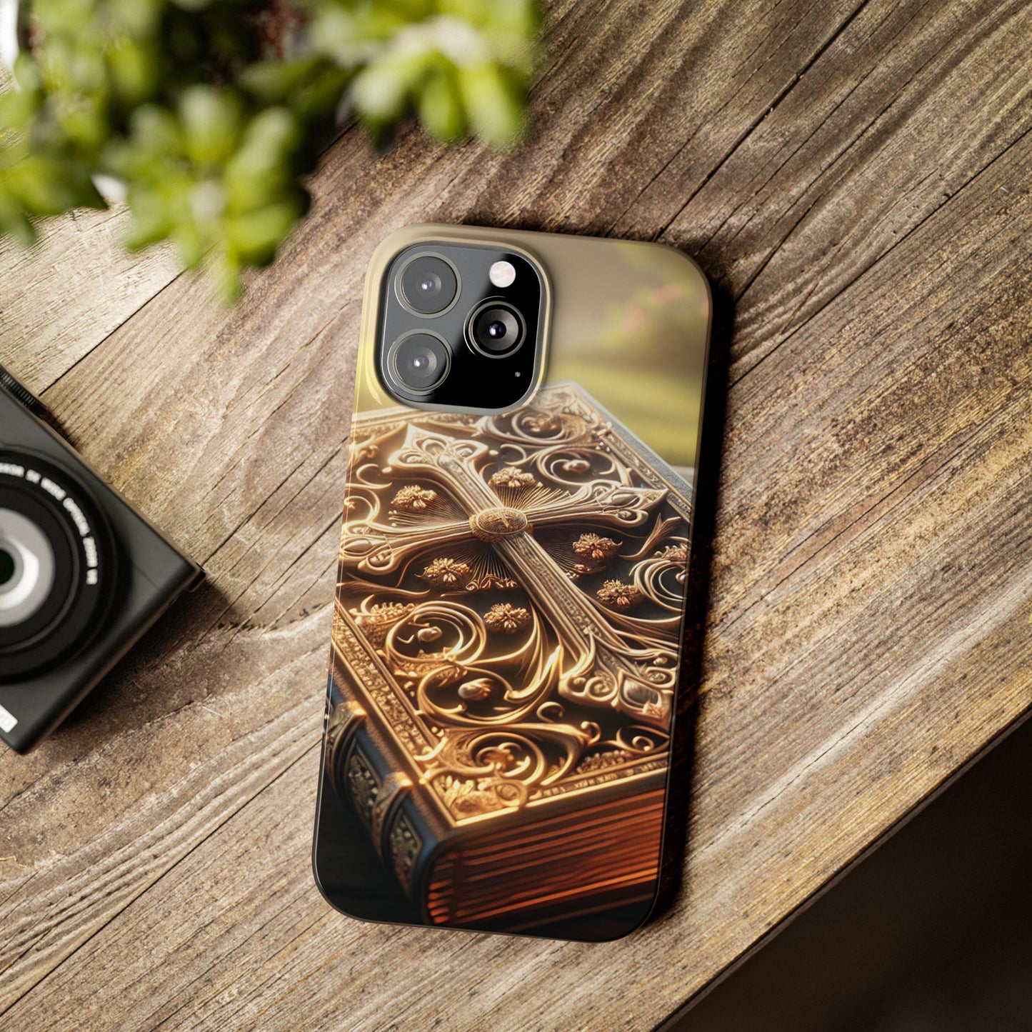 Bible Phone Case - Vintage Bible Design
