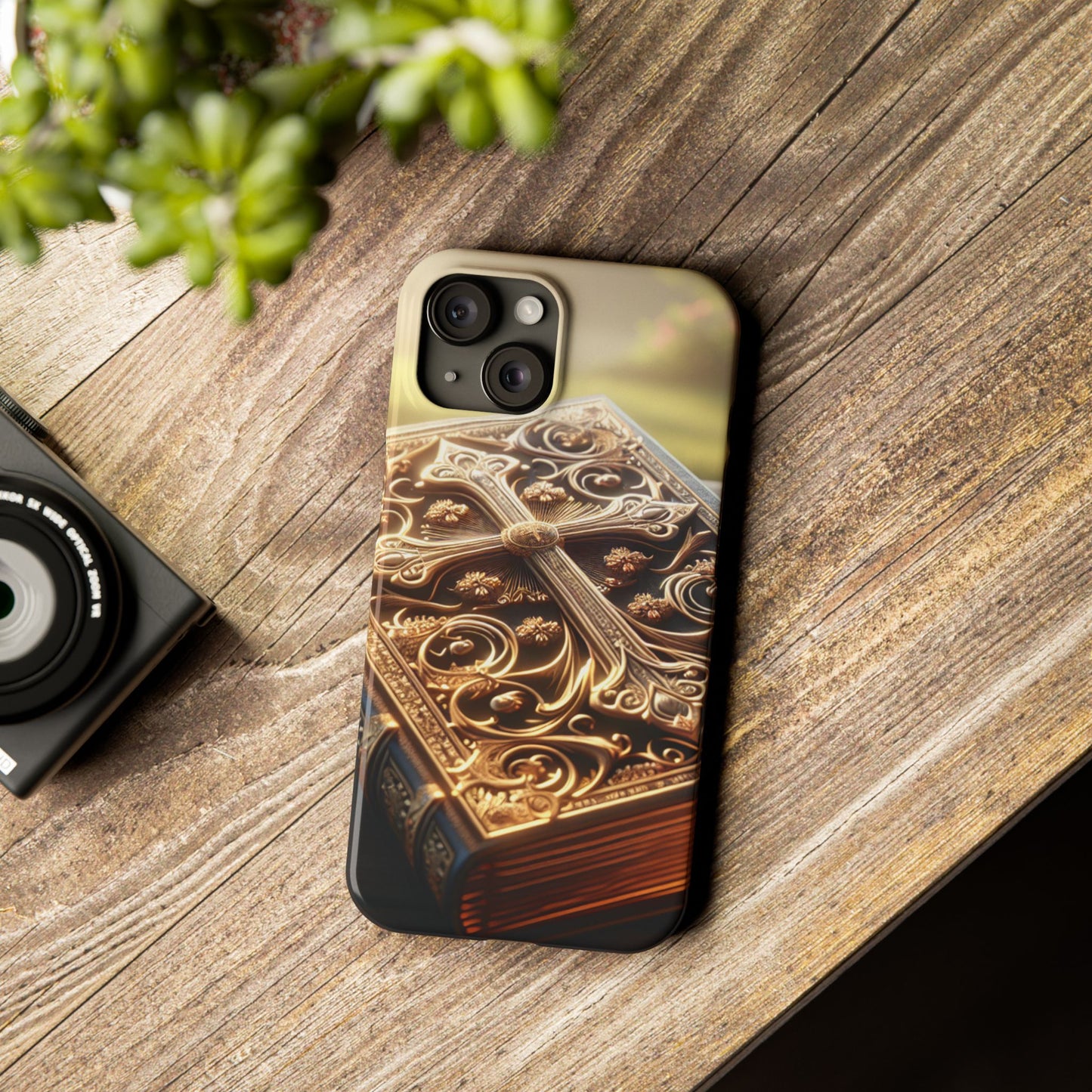 Bible Phone Case - Vintage Bible Design