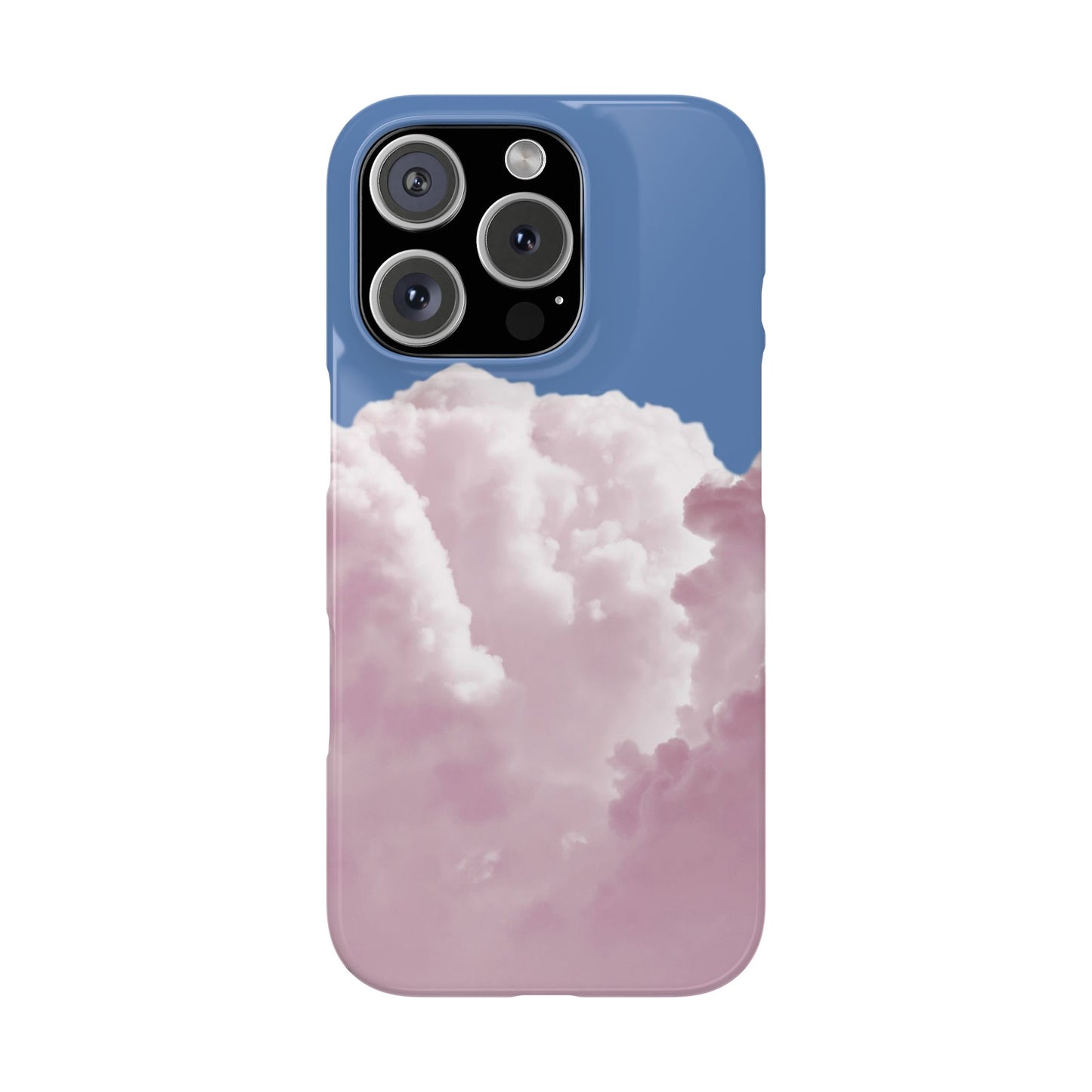 Pastel Cloud Slim Phone Case - Aesthetic Phone Accessory for Dreamers