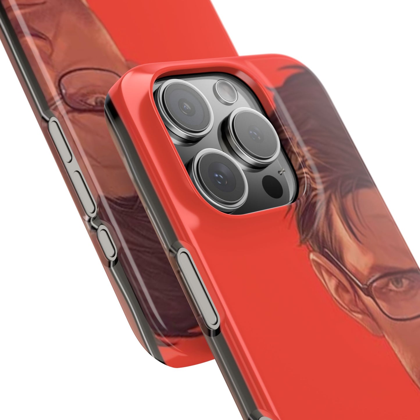 Stylish Slim Phone Case featuring Bold Artistic Design