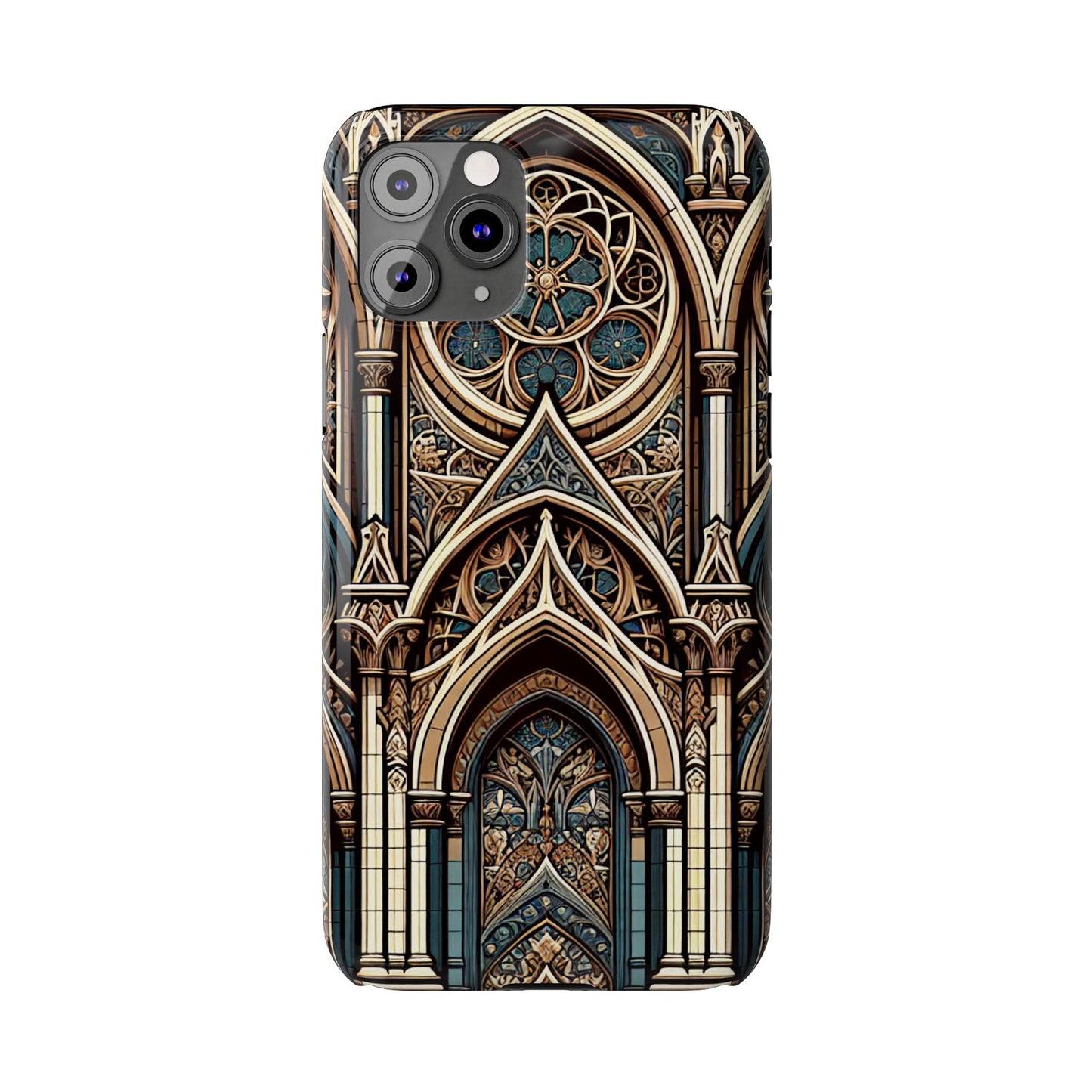 Stylish Cchurch pattern design - iPhone case