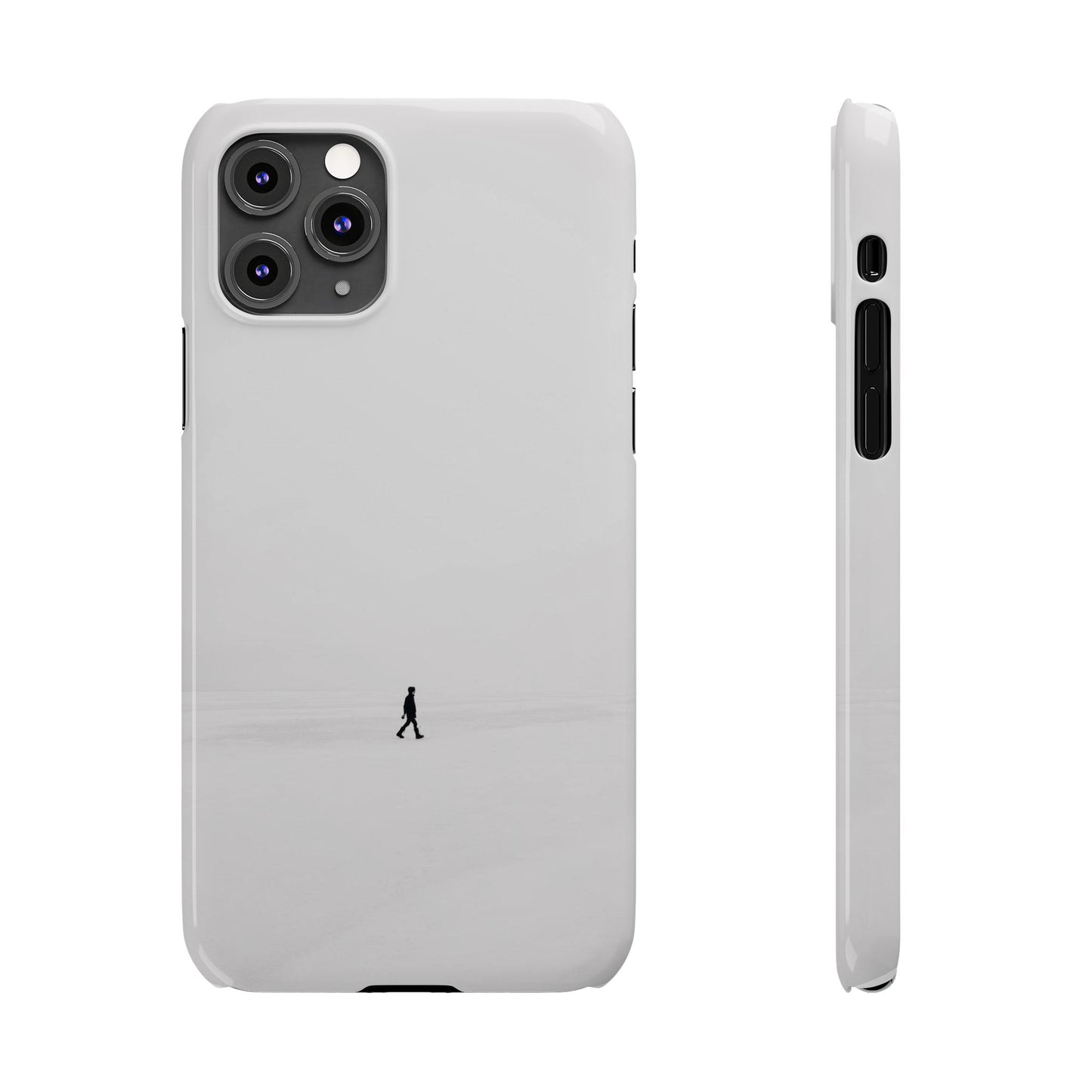 Minimalist Slim Phone Case - Serenity Walk Design