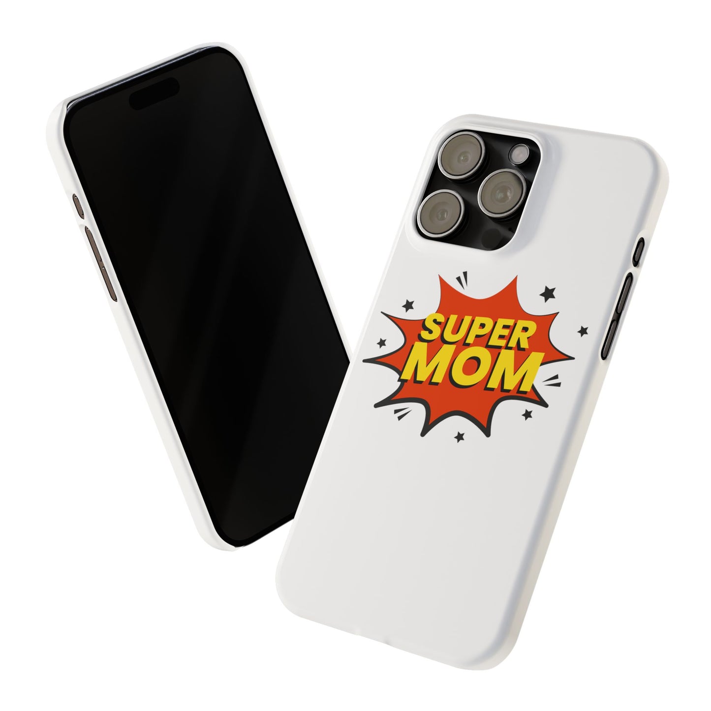 Super Mom Slim Phone Case - Perfect Gift for Mother's Day and Everyday Use