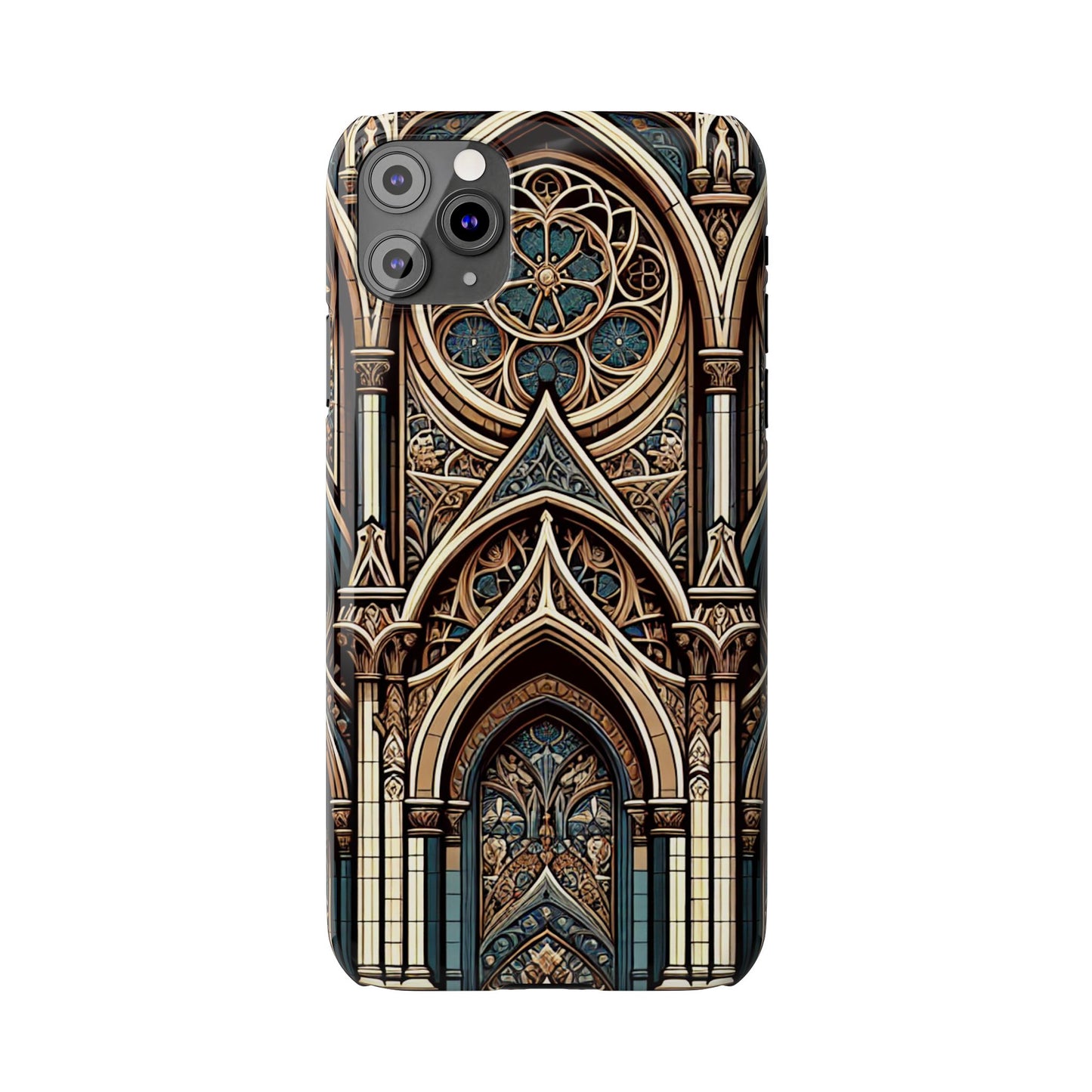 Stylish Cchurch pattern design - iPhone case