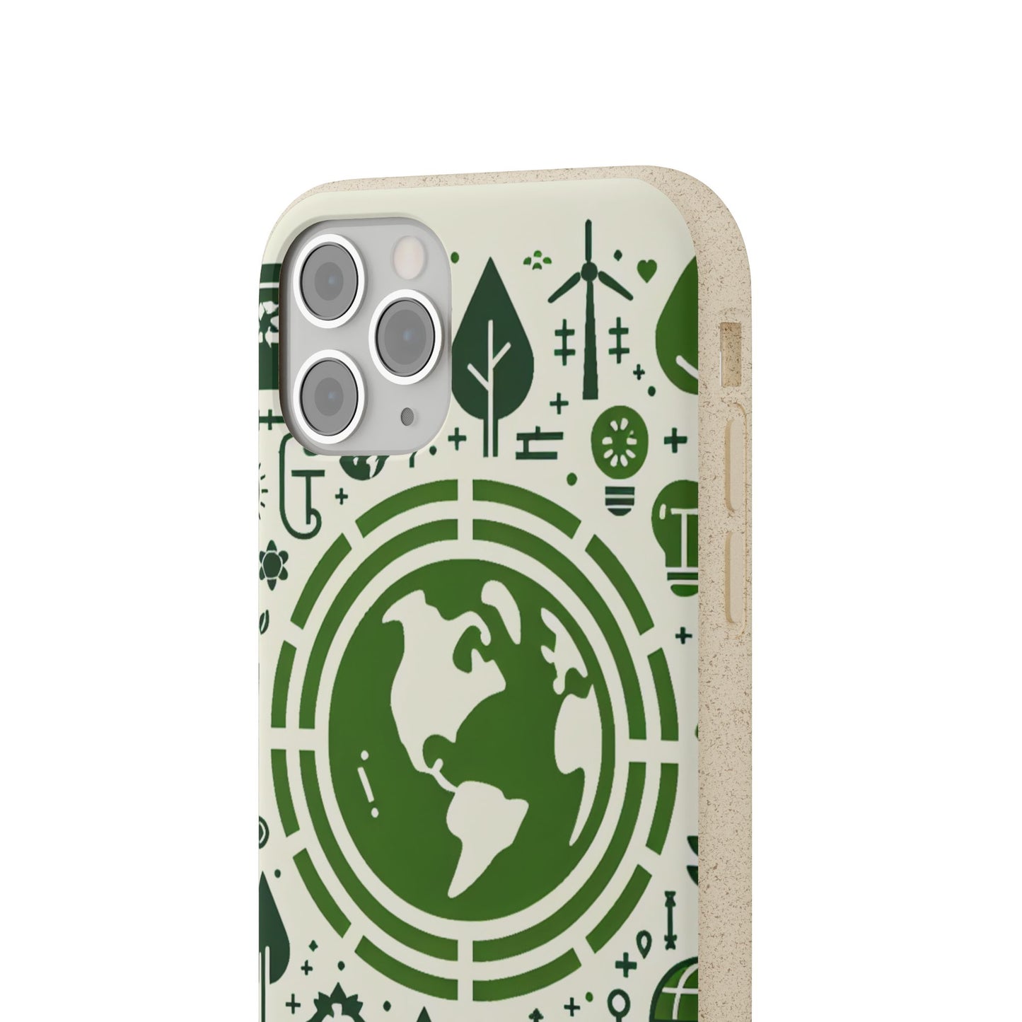 Eco-Friendly Biodegradable Phone Case - Earth & Nature Design