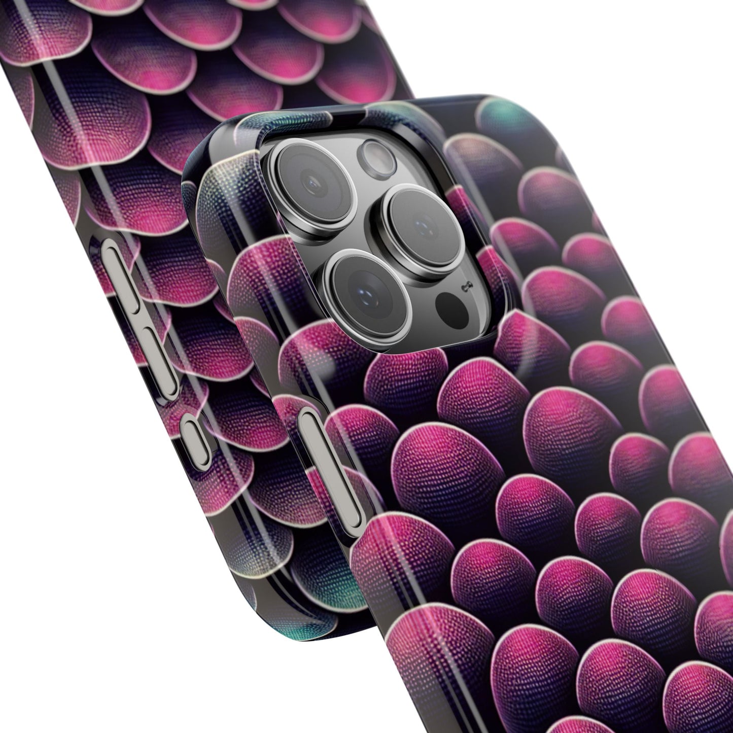 Artistic Slim Phone Case - Geometric Pattern for Modern Aesthetics
