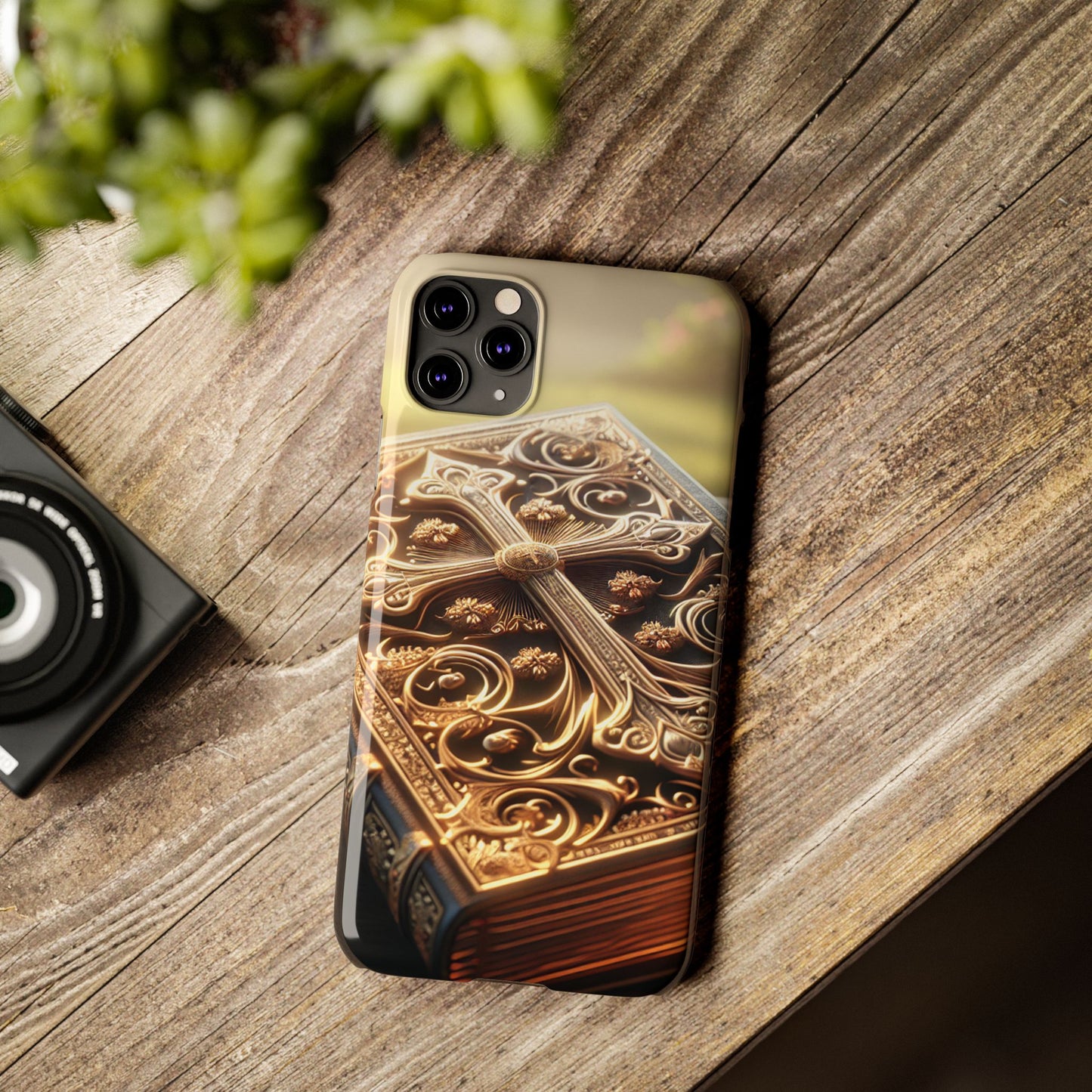 Bible Phone Case - Vintage Bible Design