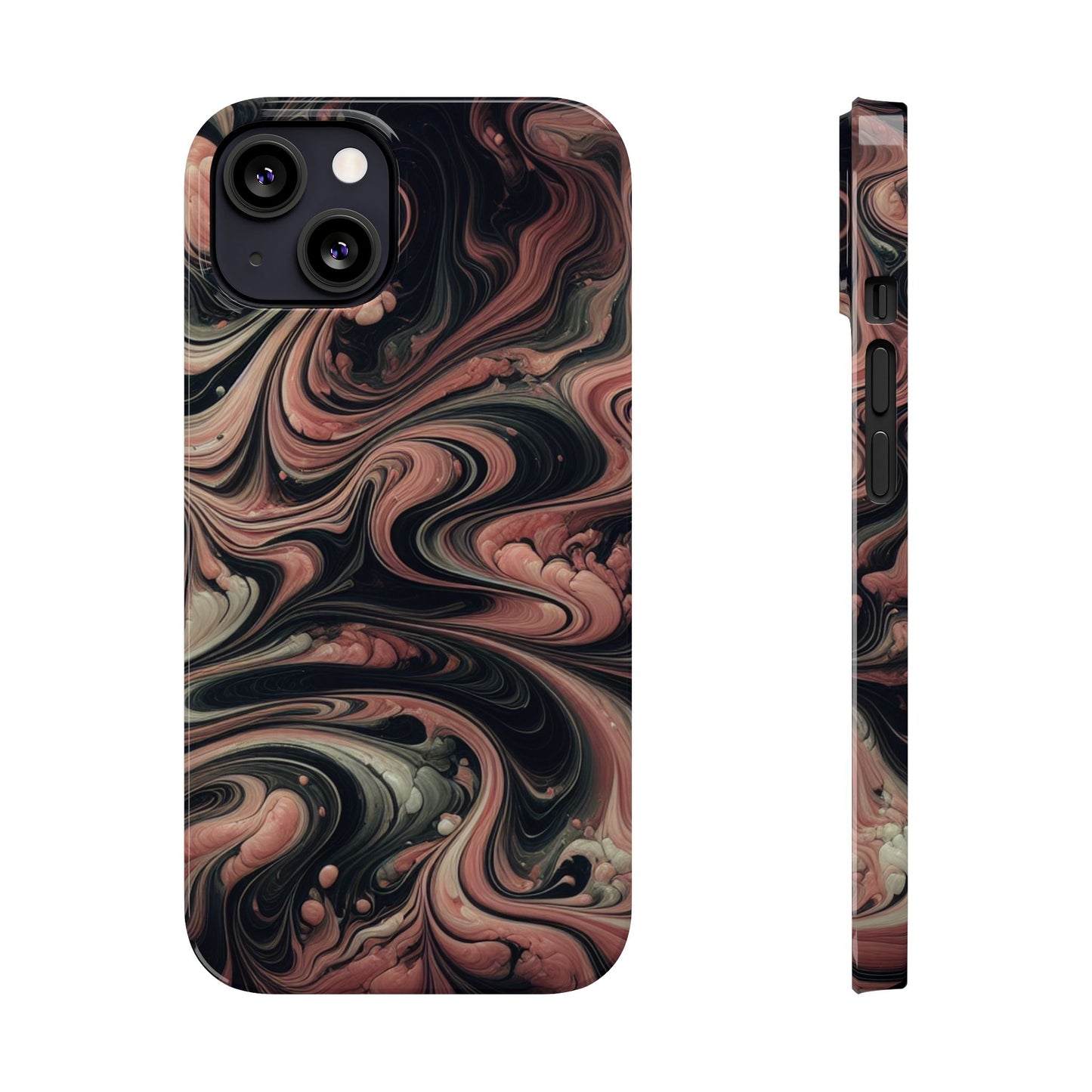 "Trending" Pink Marble design - iPhone case