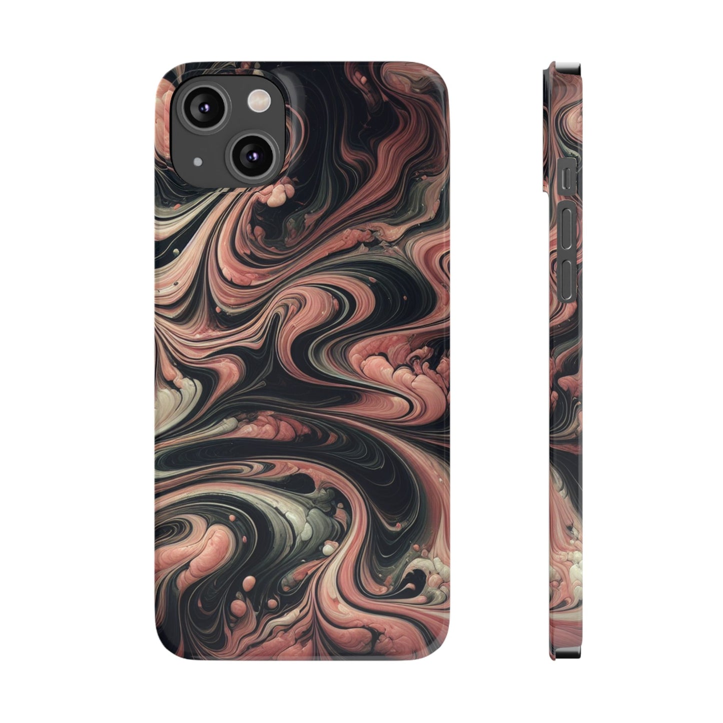 "Trending" Pink Marble design - iPhone case