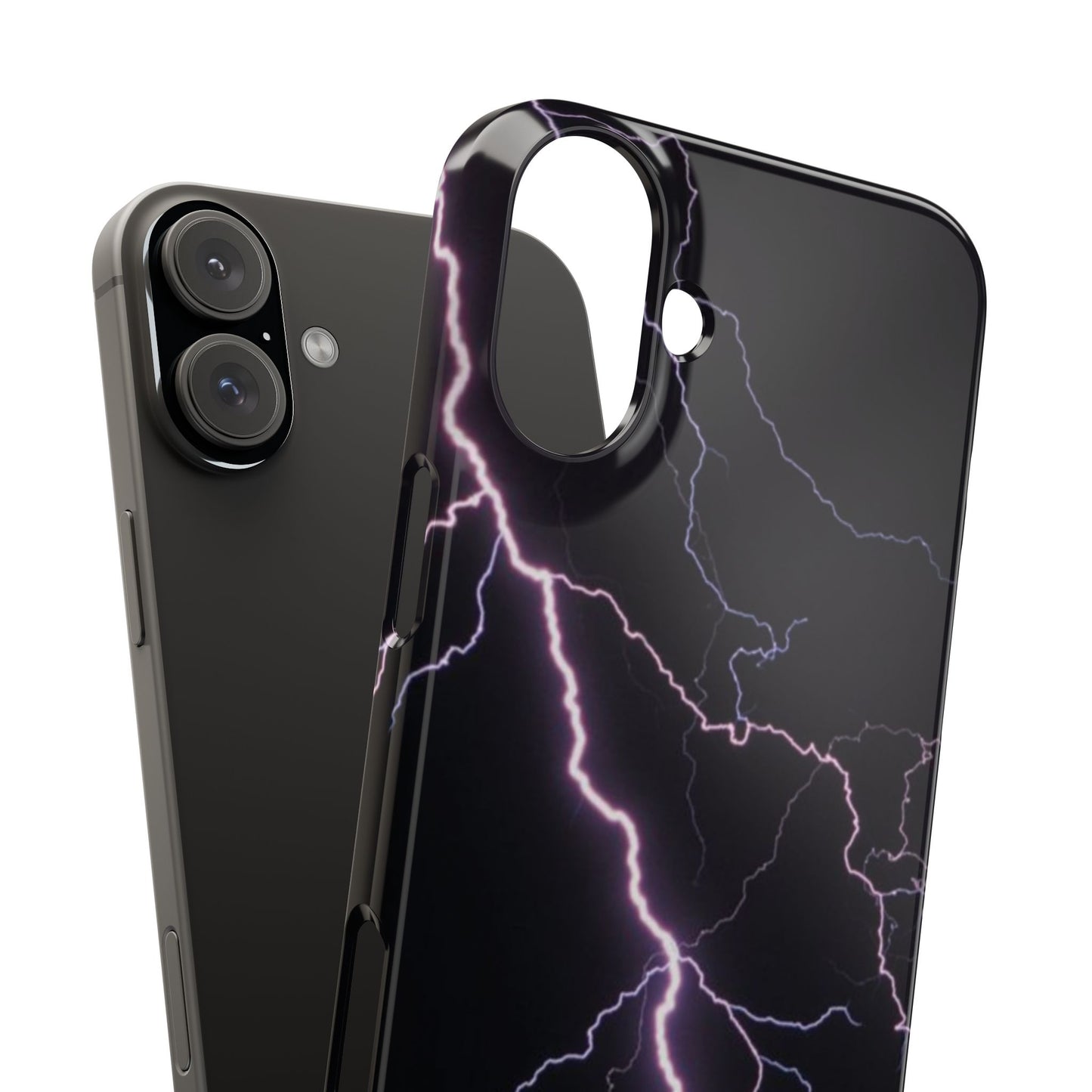 Lightning Bolt Slim Phone Case - Edgy, Stylish Protection for Your Device