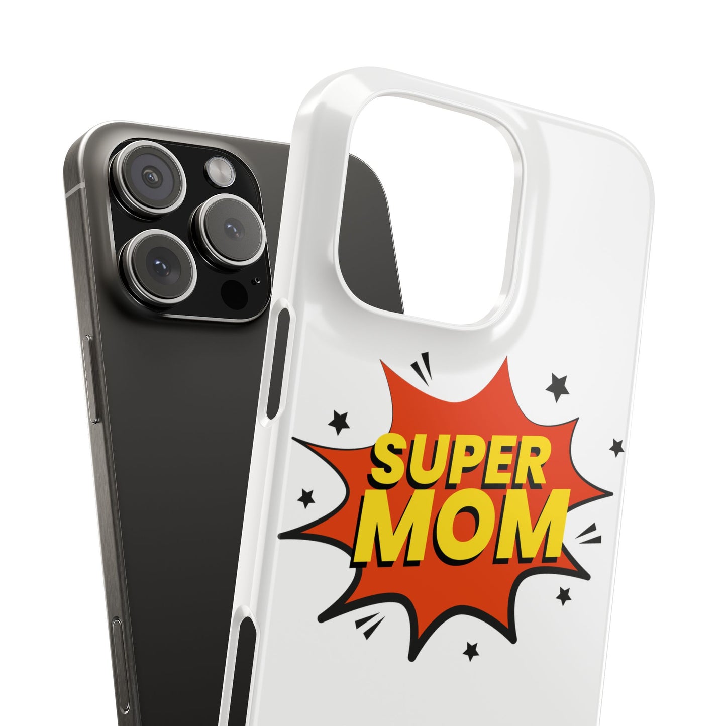 Super Mom Slim Phone Case - Perfect Gift for Mother's Day and Everyday Use