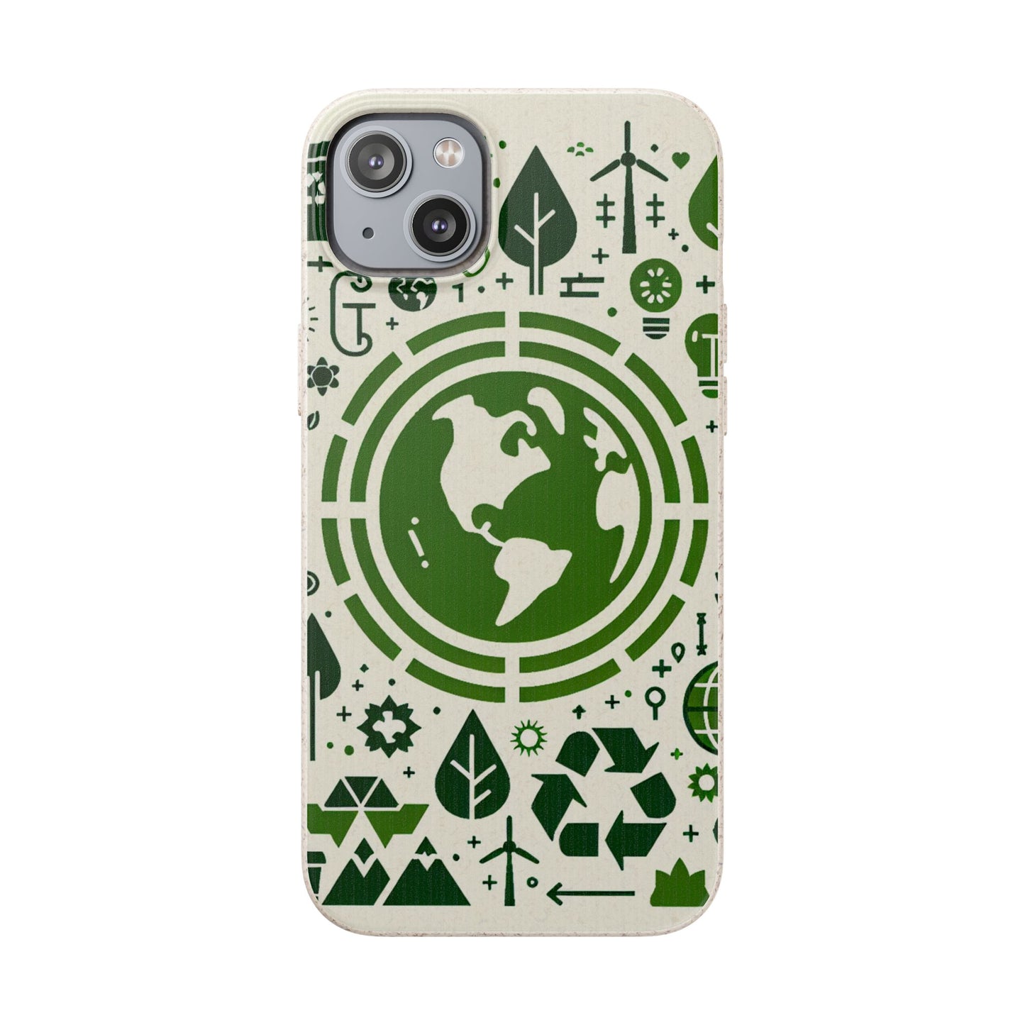 Eco-Friendly Biodegradable Phone Case - Earth & Nature Design