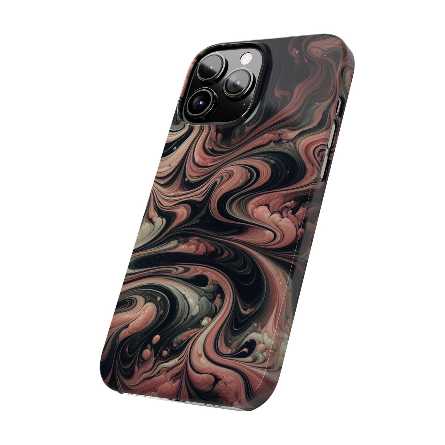 "Trending" Pink Marble design - iPhone case