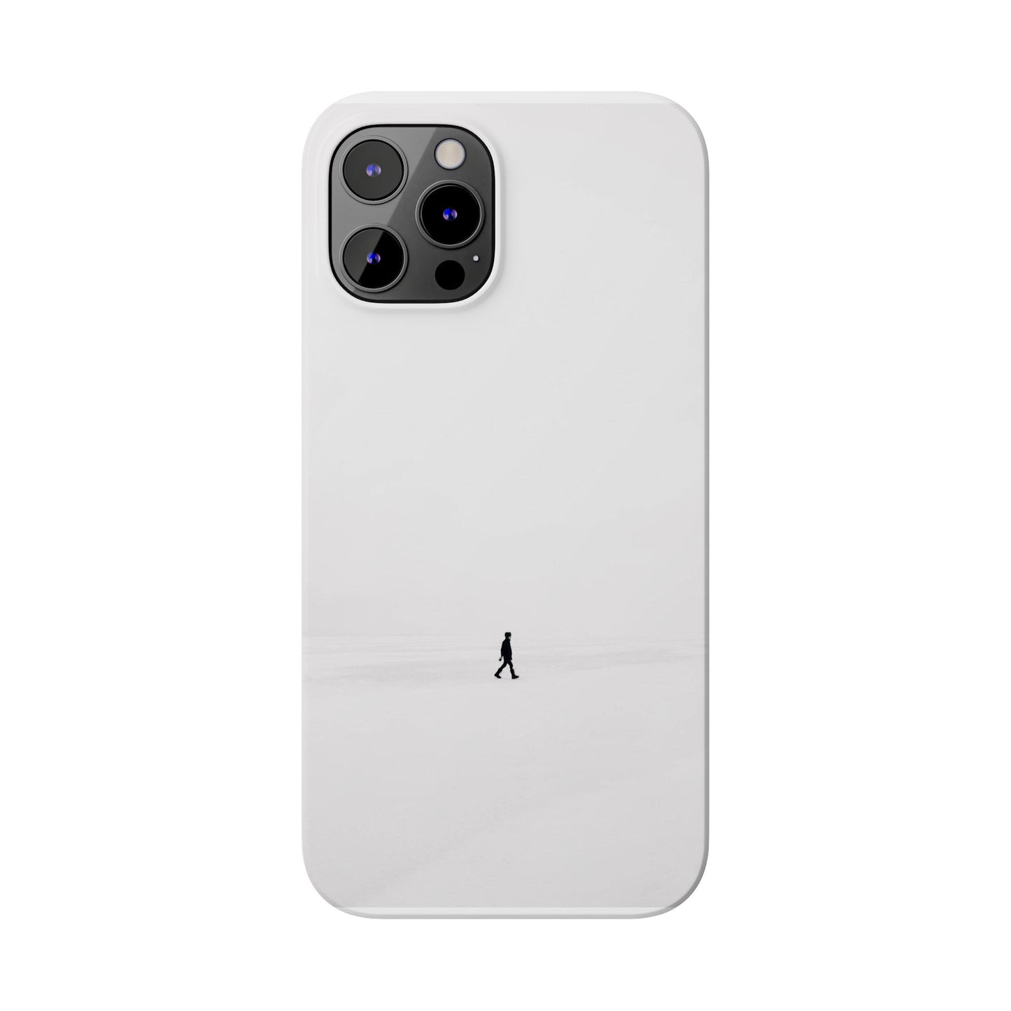 Minimalist Slim Phone Case - Serenity Walk Design