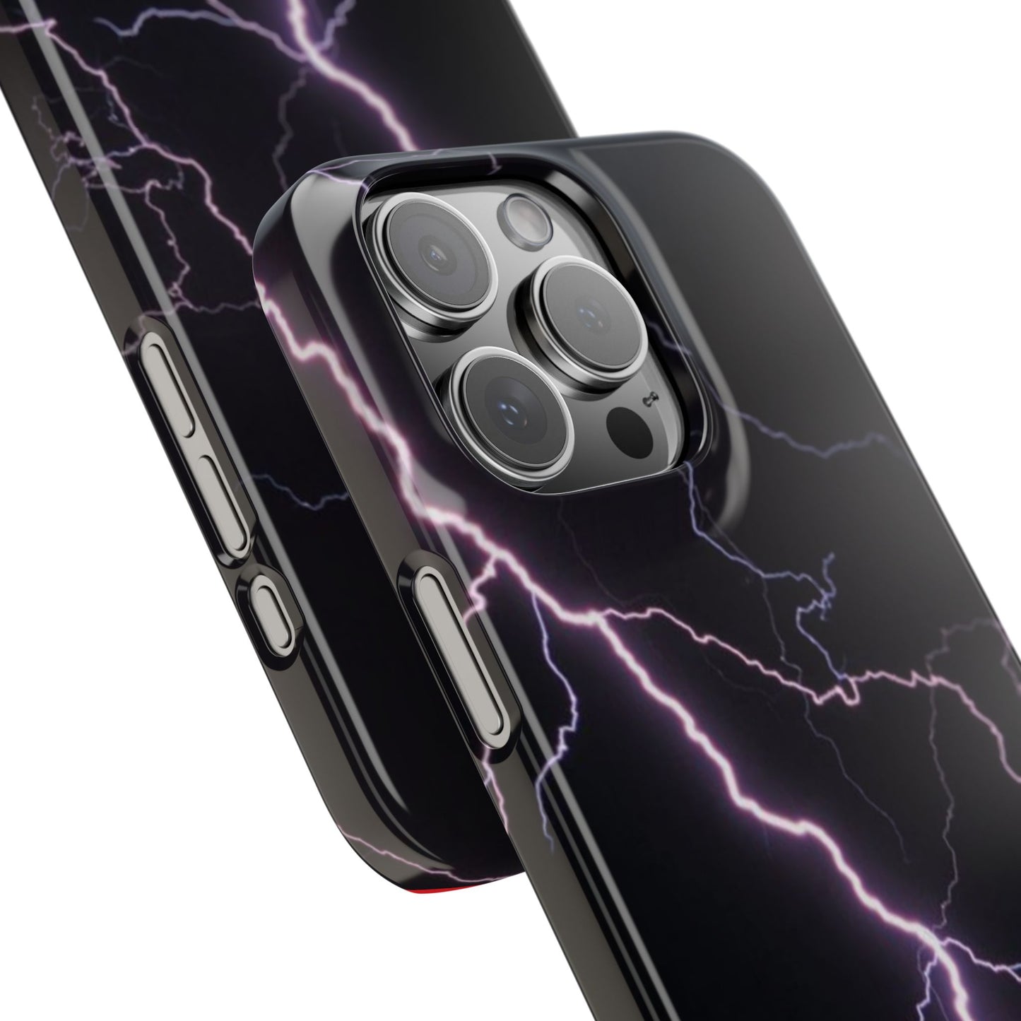 Lightning Bolt Slim Phone Case - Edgy, Stylish Protection for Your Device