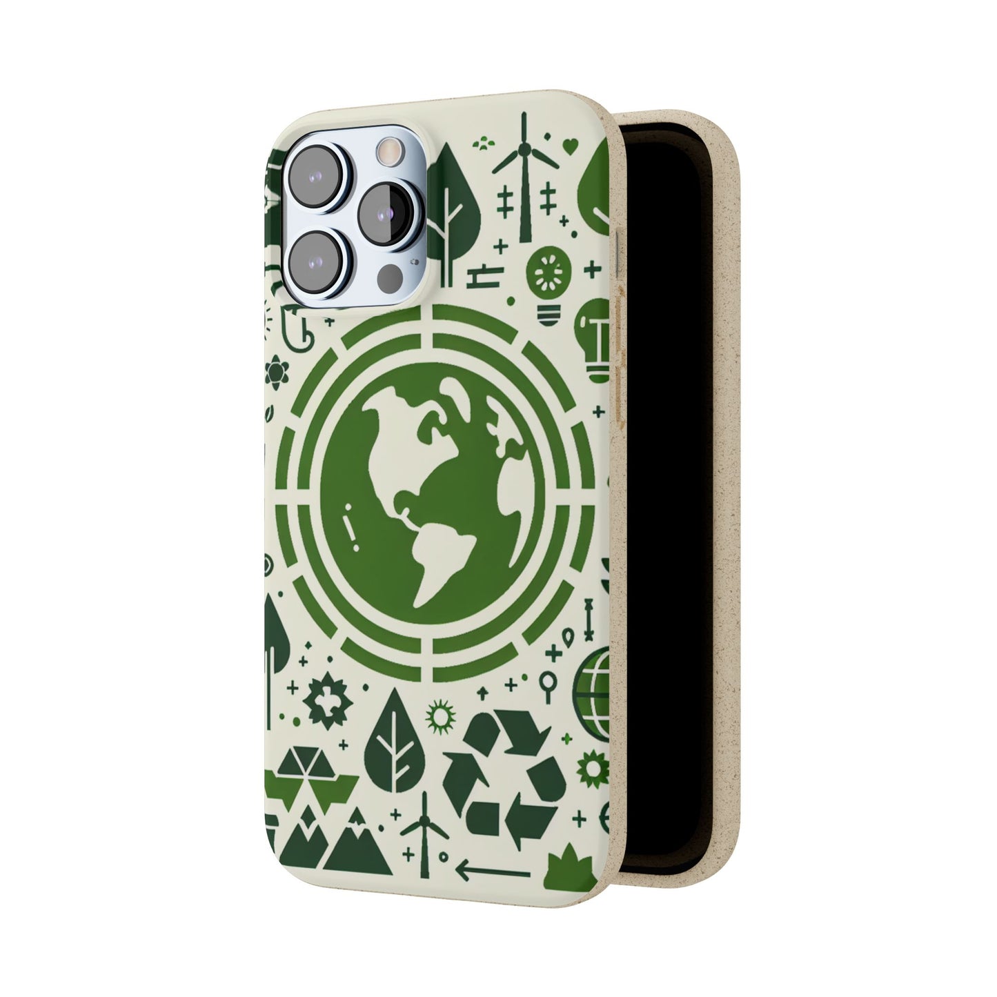 Eco-Friendly Biodegradable Phone Case - Earth & Nature Design