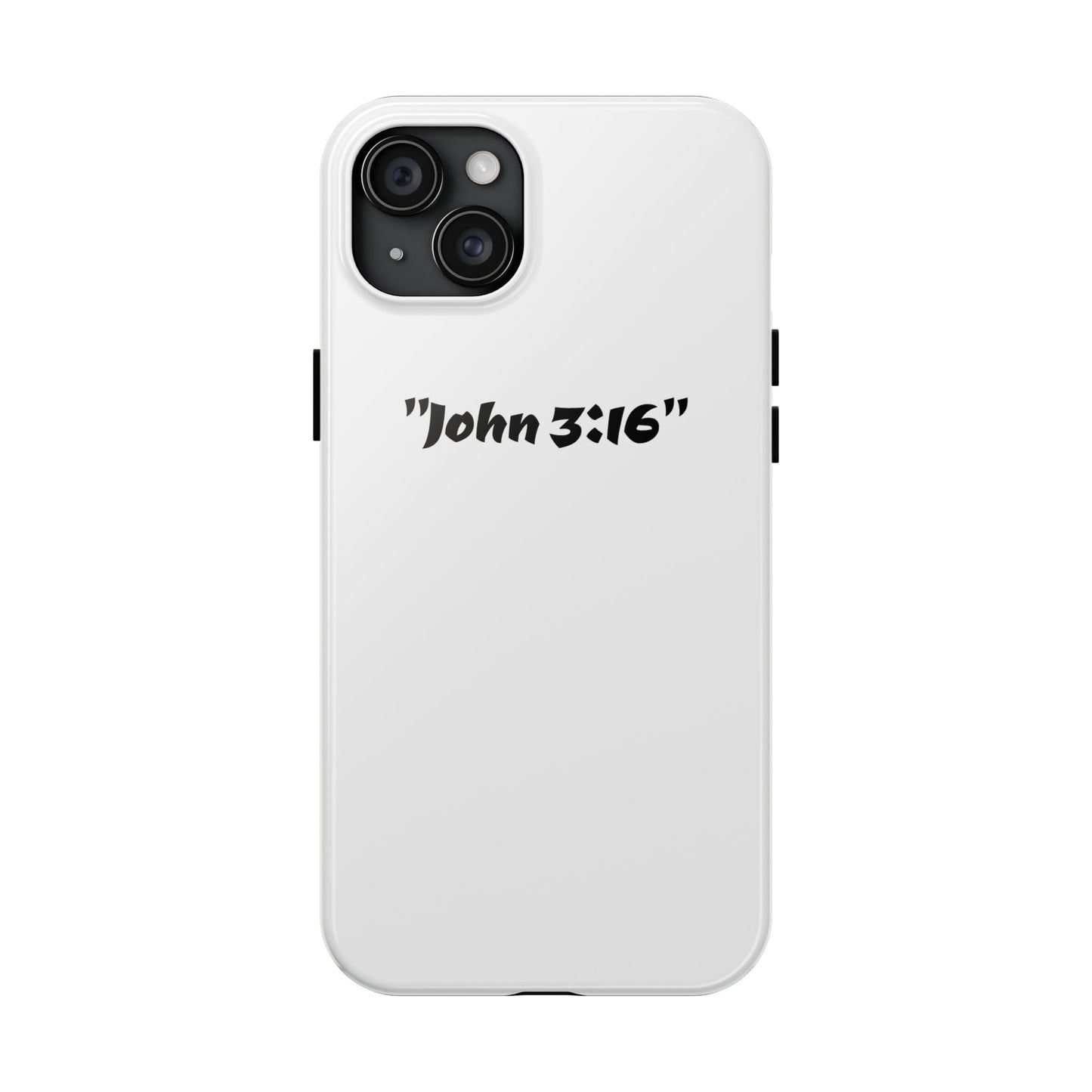 Bible verse "John 3:16" (V2) - Tough iPhone Case