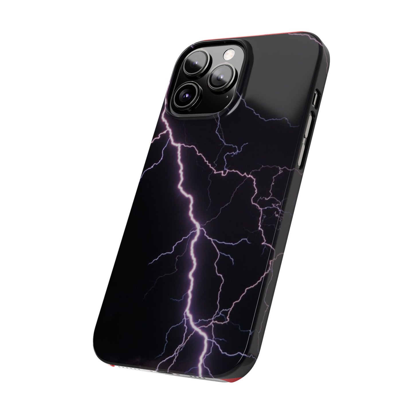 Lightning Bolt Slim Phone Case - Edgy, Stylish Protection for Your Device