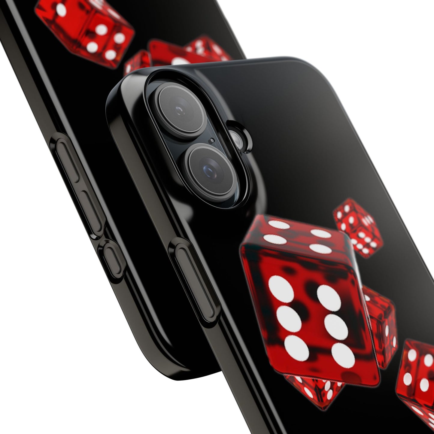 Sleek Casino Dice Slim Phone Case – Perfect for Gamblers and Poker Enthusiasts