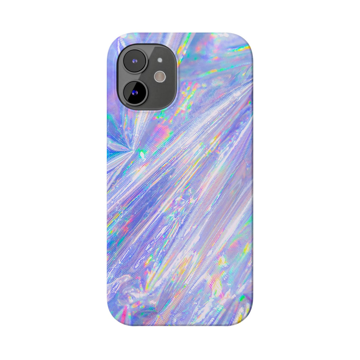 Iridescent Slim Phone Case - Holographic Design for Trendy Protection