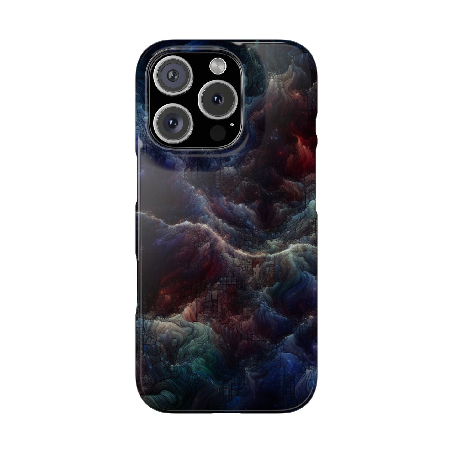 Cosmic Swirl Slim Phone Case - Protect Your Device in Style