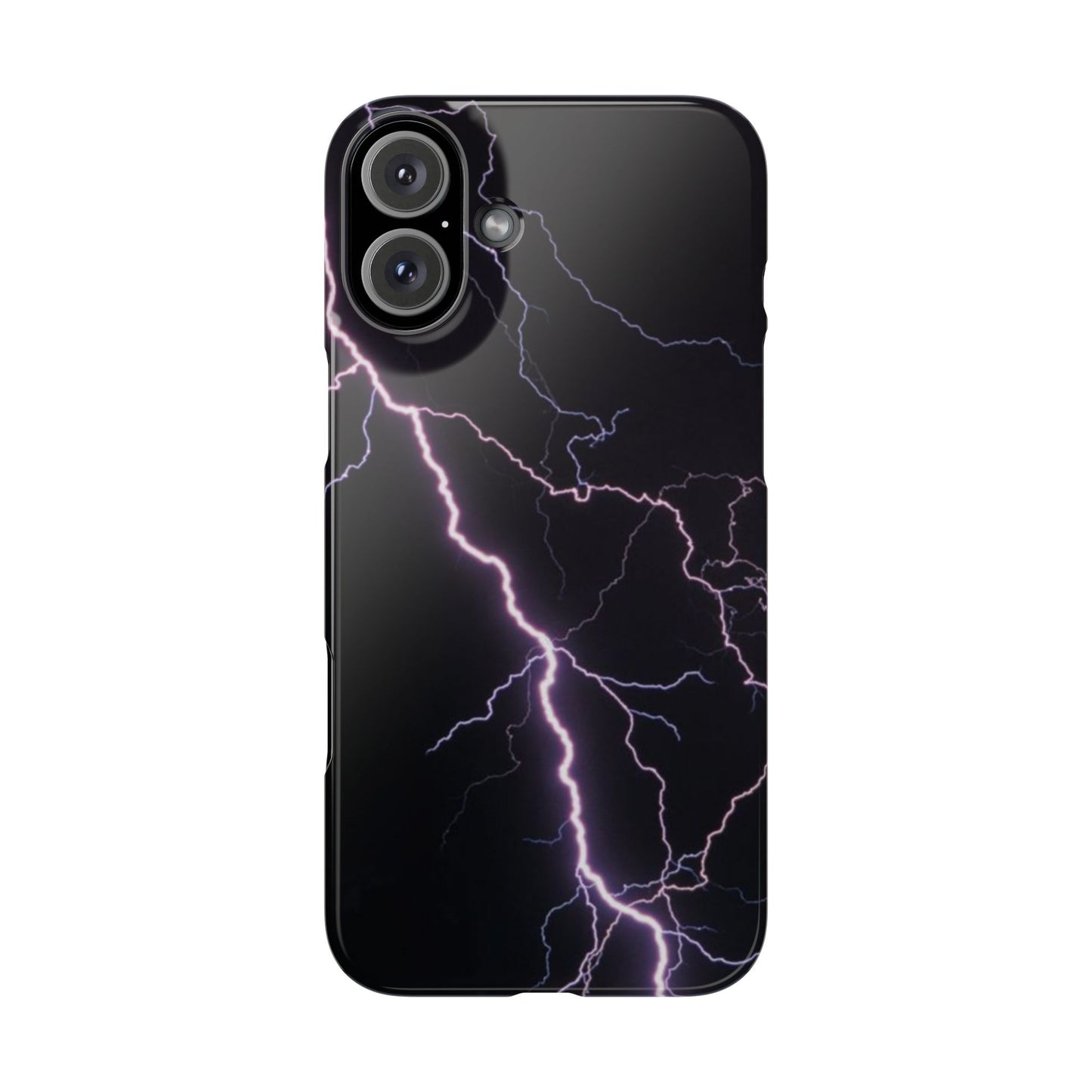 Lightning Bolt Slim Phone Case - Edgy, Stylish Protection for Your Device