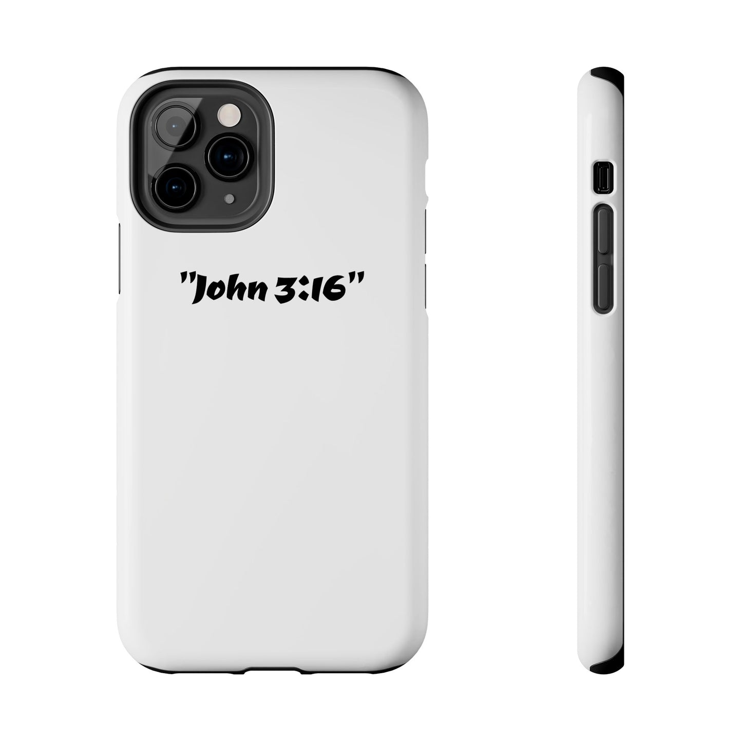 Bible verse "John 3:16" (V2) - Tough iPhone Case