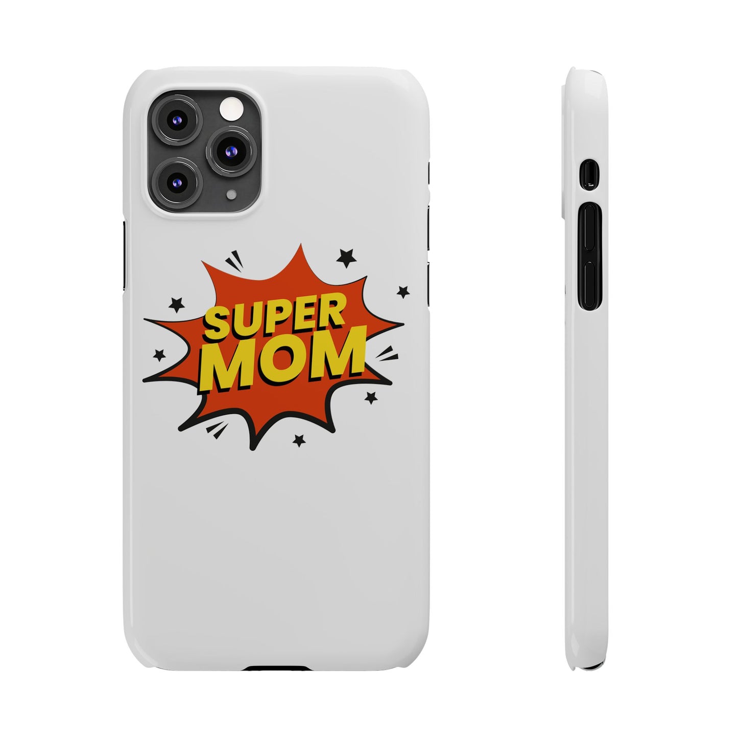 Super Mom Slim Phone Case - Perfect Gift for Mother's Day and Everyday Use