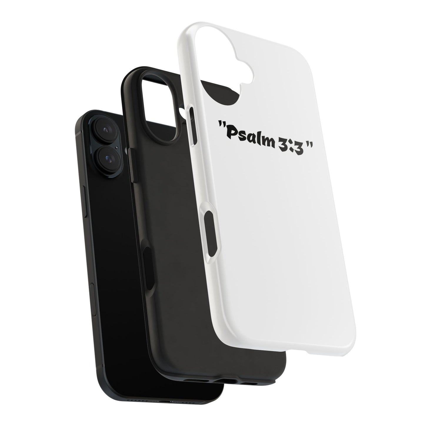 Bible verse Psalm 3:3 " (V2) - Tough iPhone Case