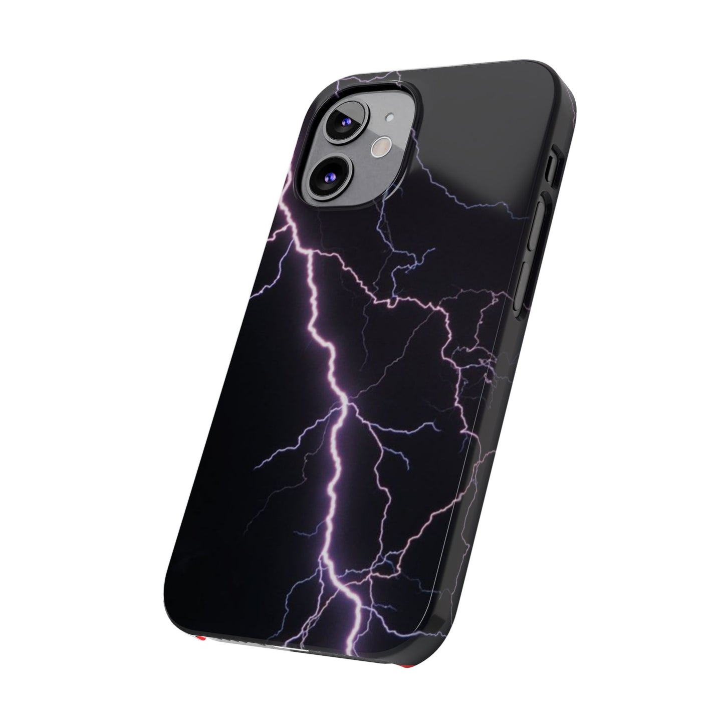 Lightning Bolt Slim Phone Case - Edgy, Stylish Protection for Your Device