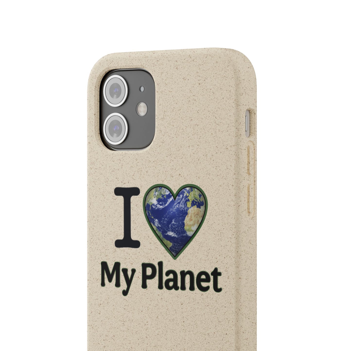 Eco-Friendly iPhone Case - I ❤️ My Planet