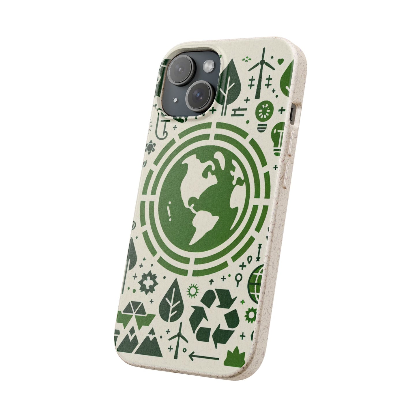 Eco-Friendly Biodegradable Phone Case - Earth & Nature Design