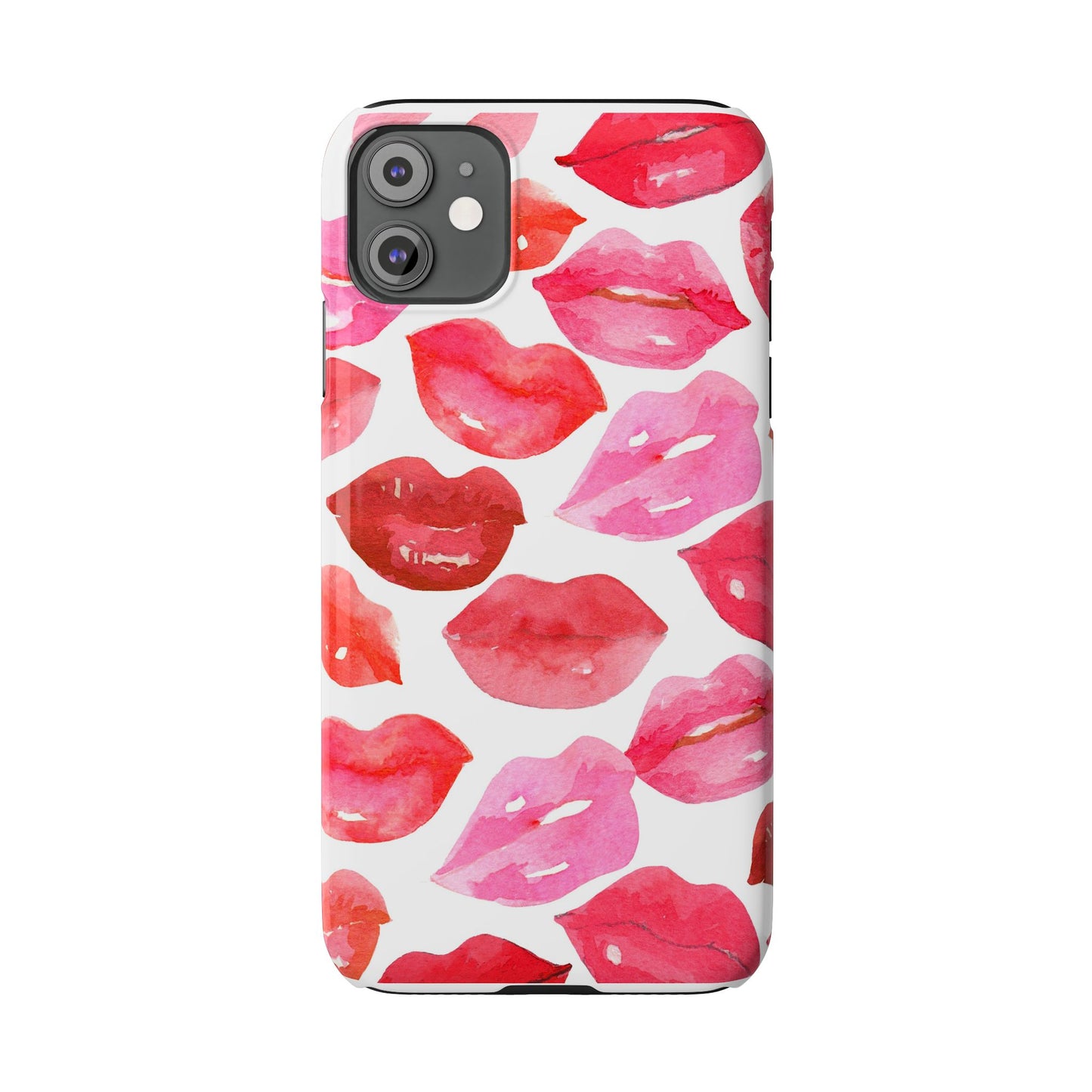 Romantic Kiss Lip Design Slim Phone Case - Perfect Gift for Valentine's Day