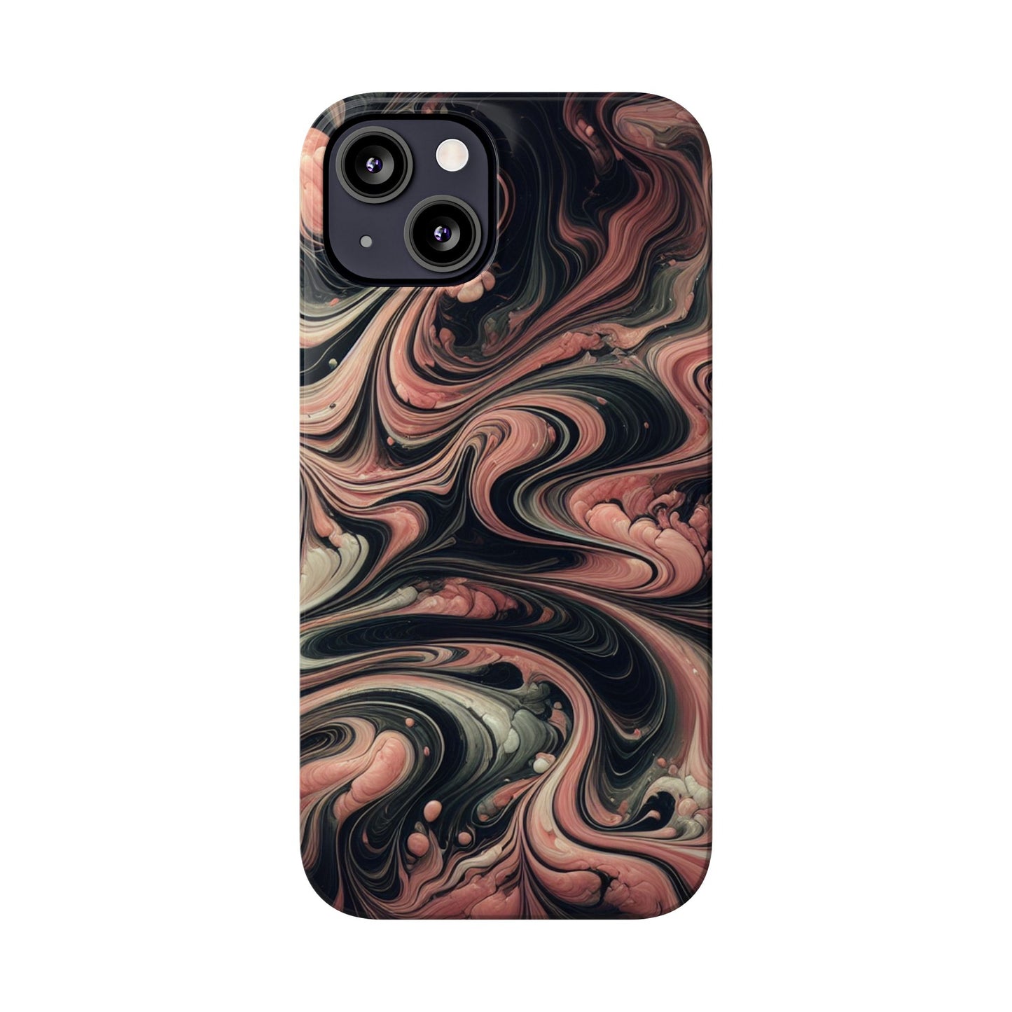 "Trending" Pink Marble design - iPhone case