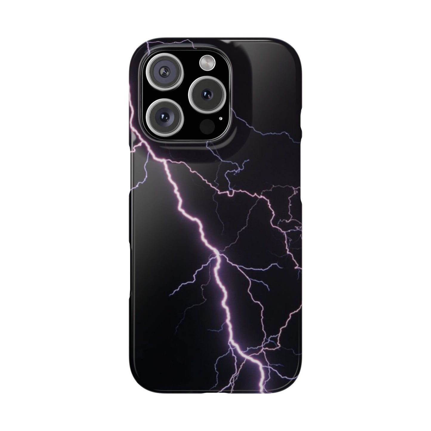 Lightning Bolt Slim Phone Case - Edgy, Stylish Protection for Your Device