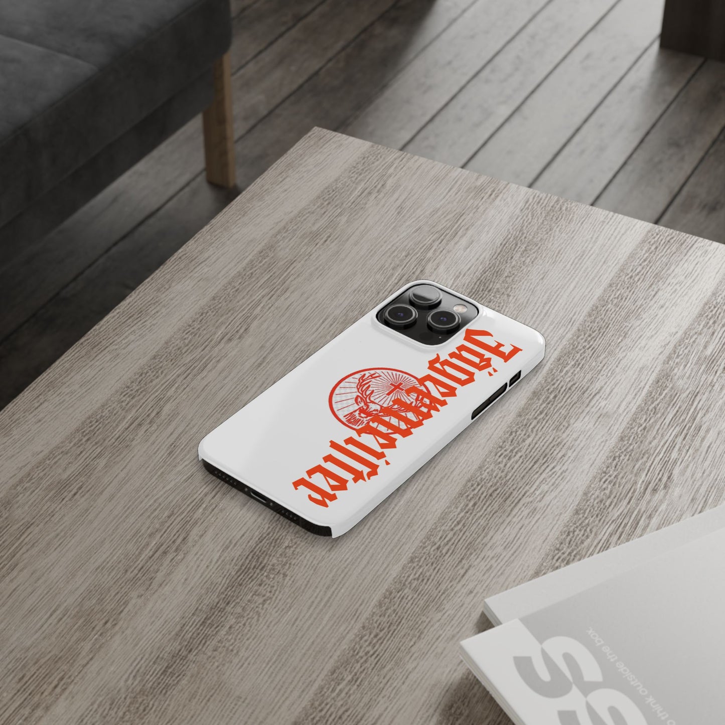 Stylish Jägermeister Slim Phone Case - Perfect for Parties & Gifting