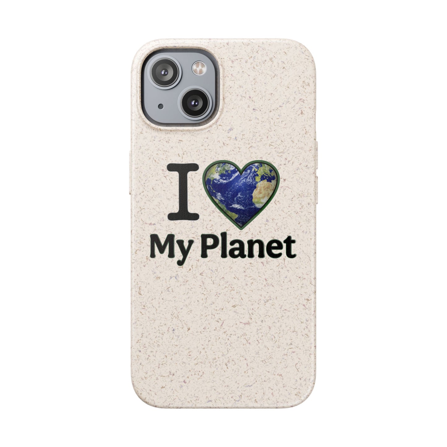 Eco-Friendly iPhone Case - I ❤️ My Planet